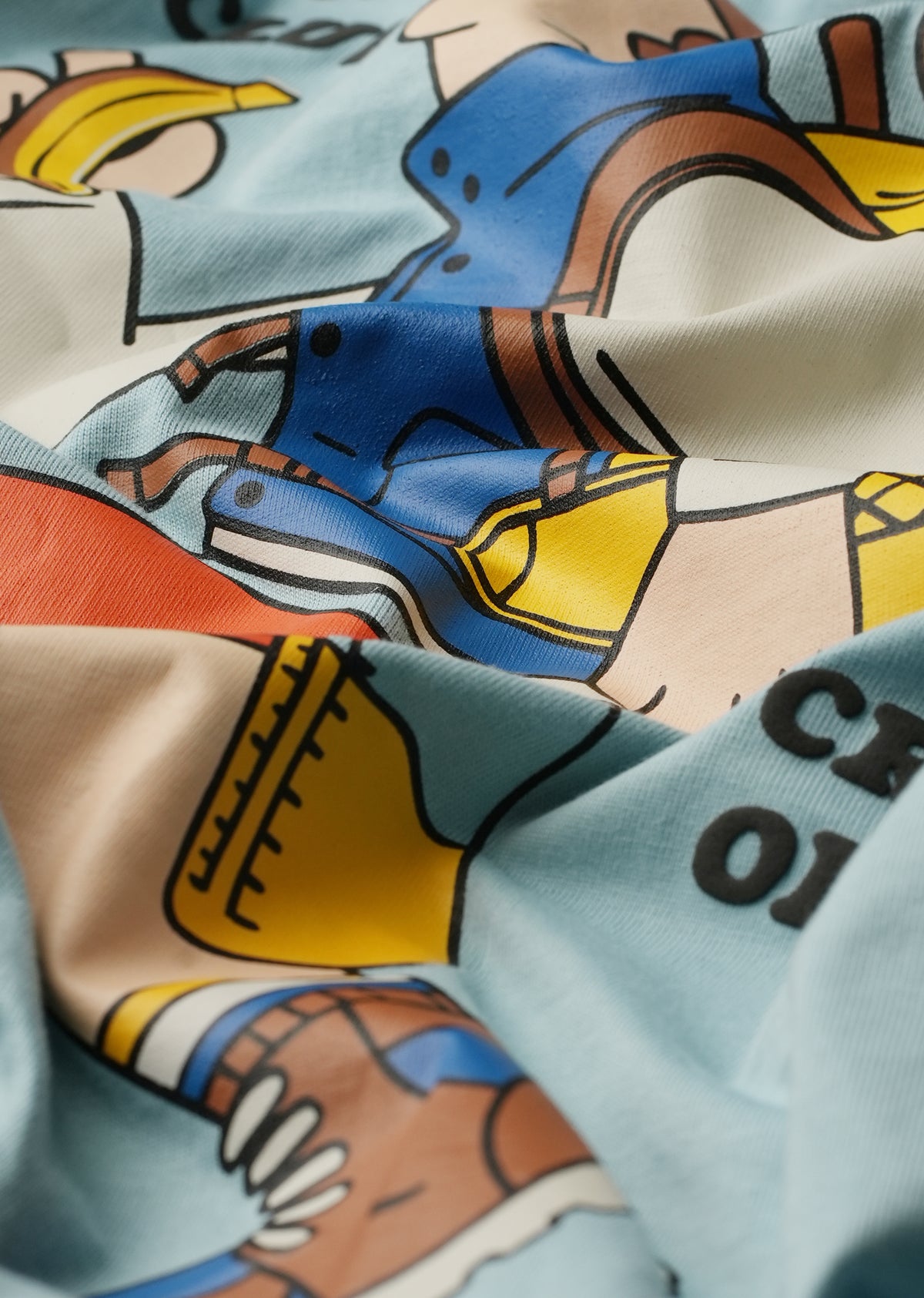 Sky Blue Explorer Graphic T-shirt