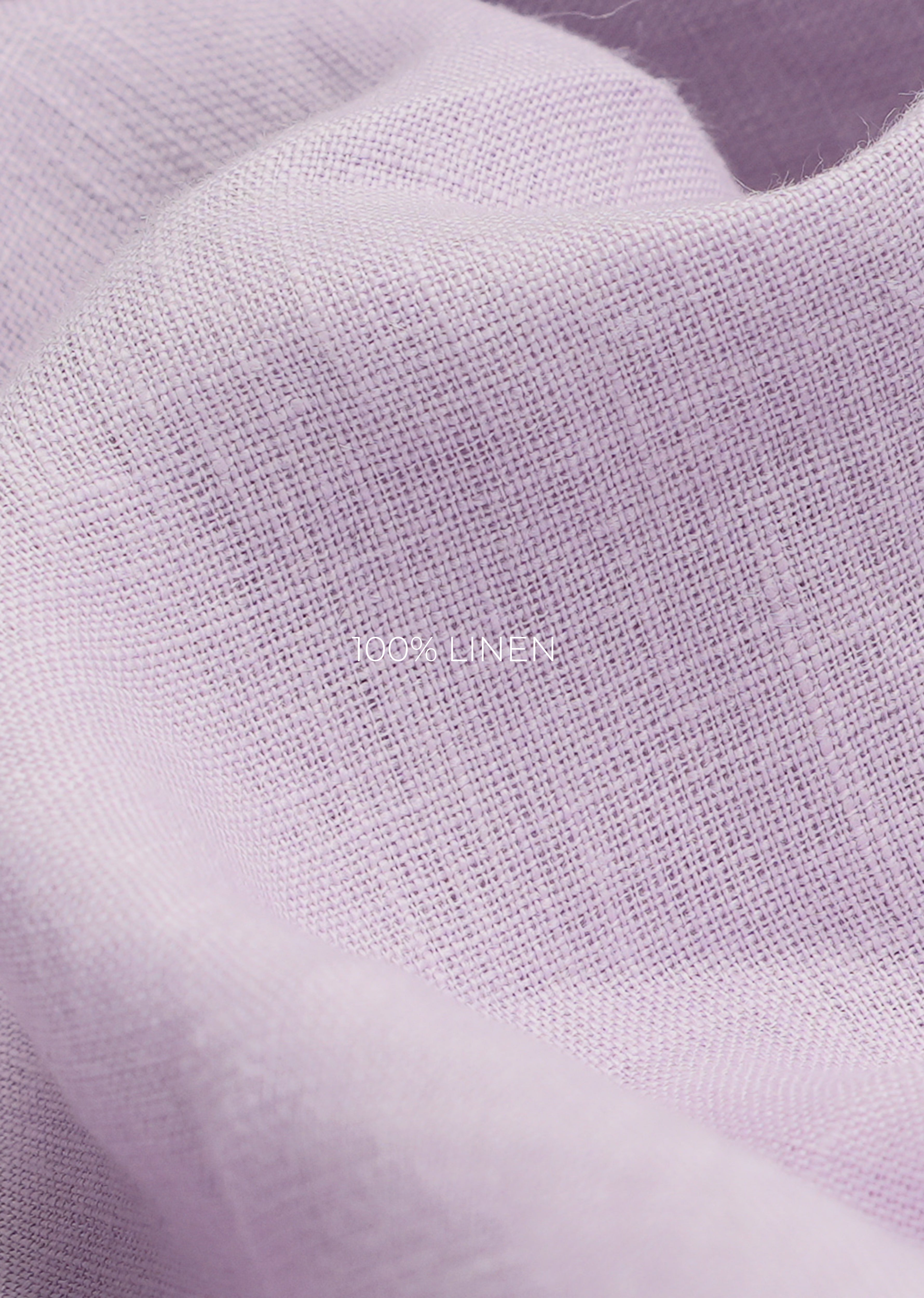 100% Pure Linen Lavender Shirt