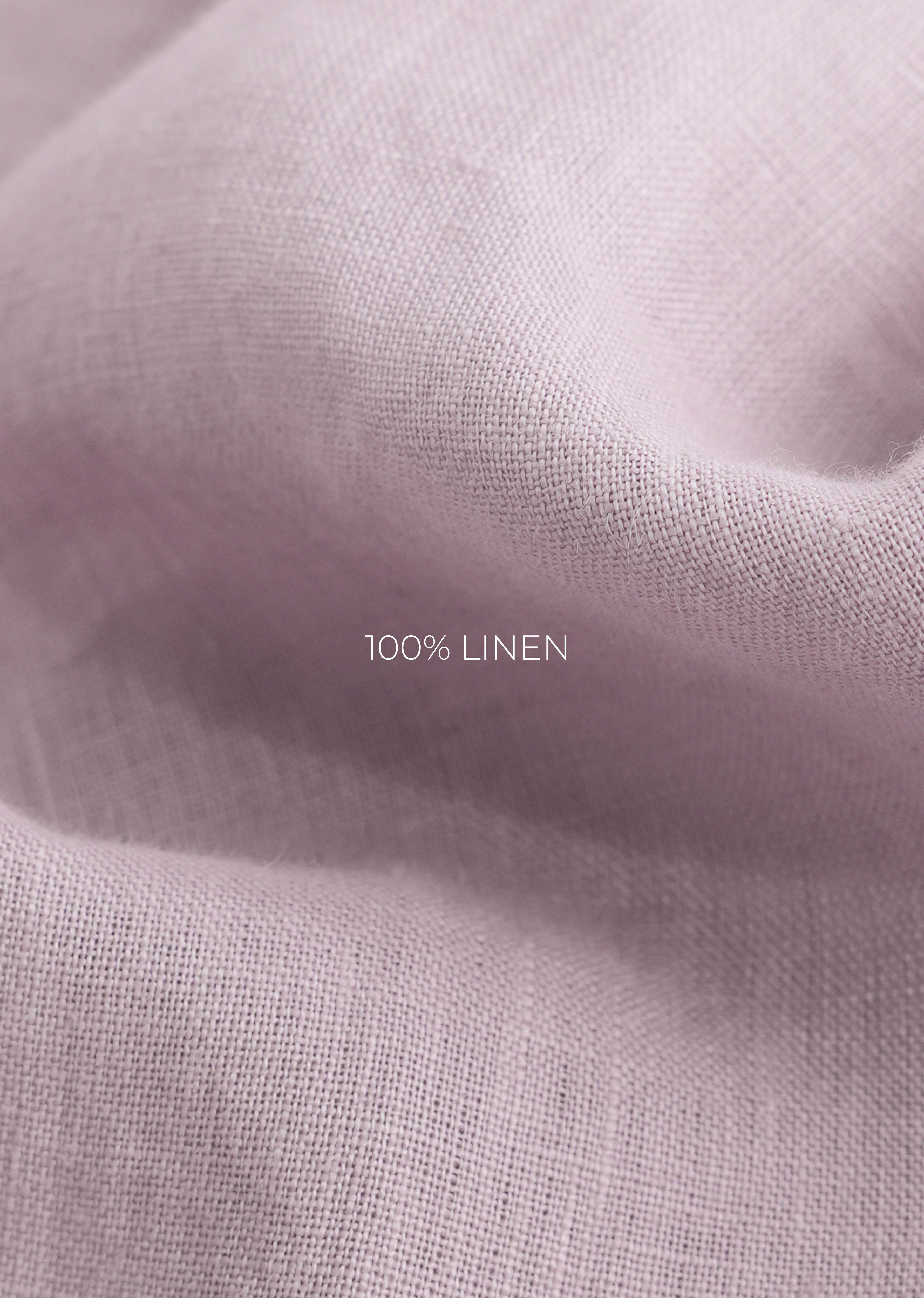 100% Pure Linen Lilac Shirt