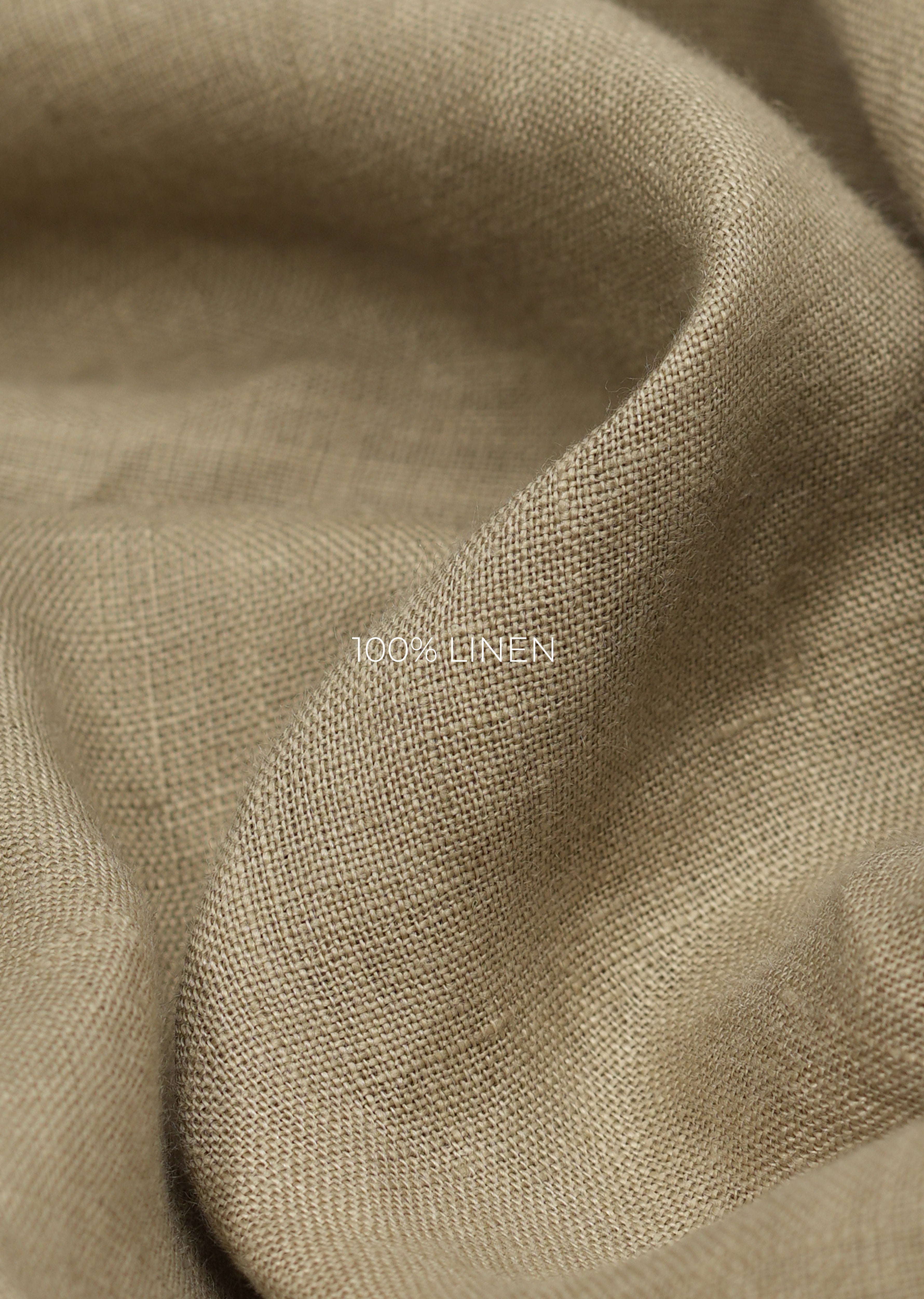 100% Pure Linen Sage Green Shirt