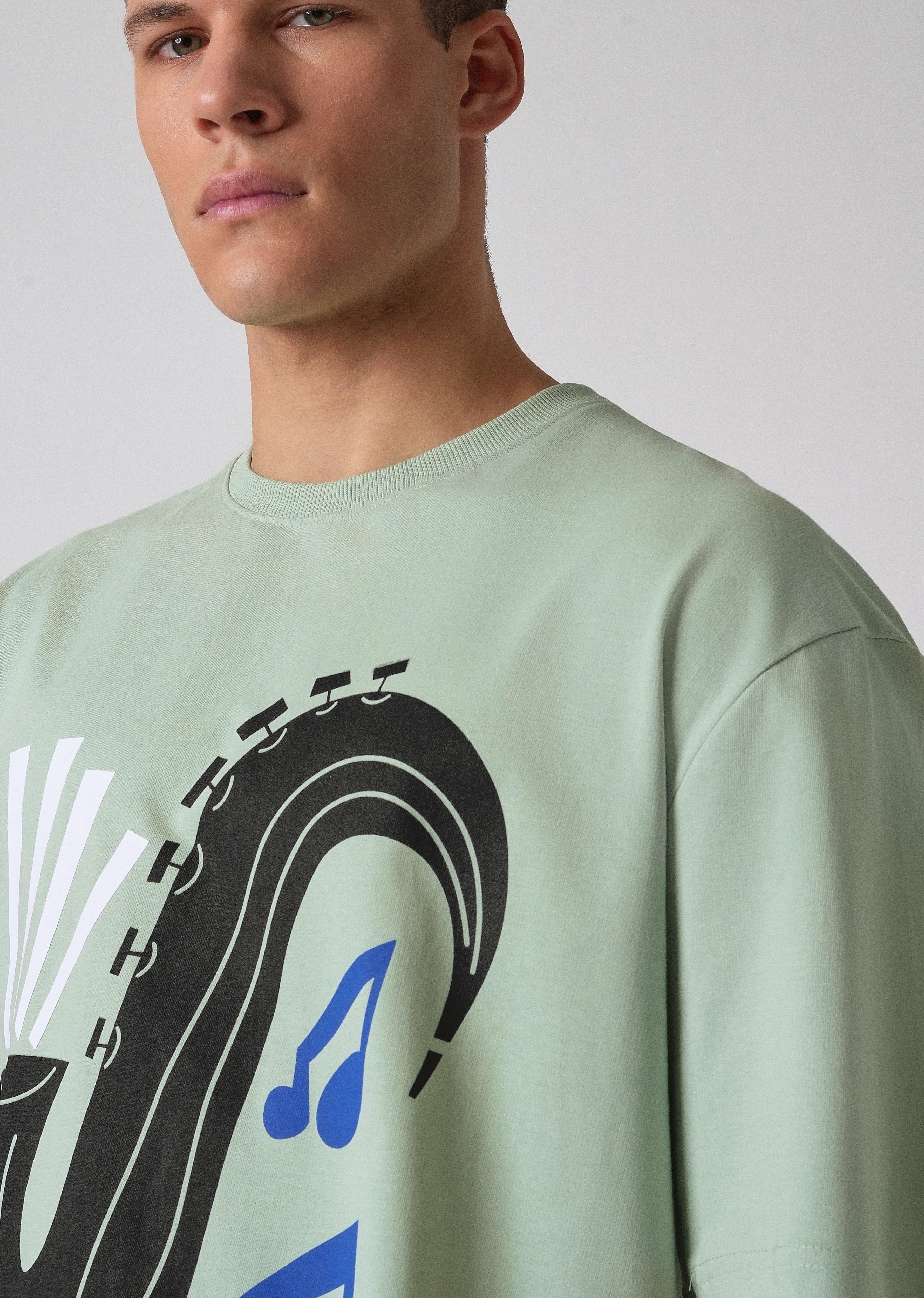 Mint Green Oversized T-shirt