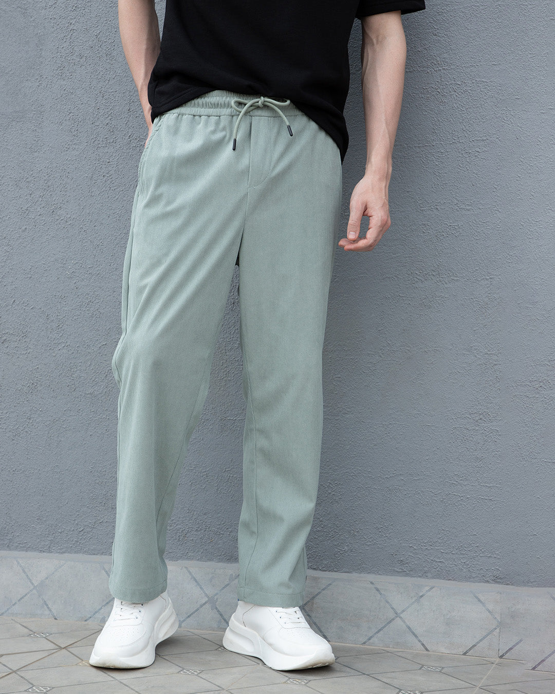 Seafoam Green Corduroy Pant