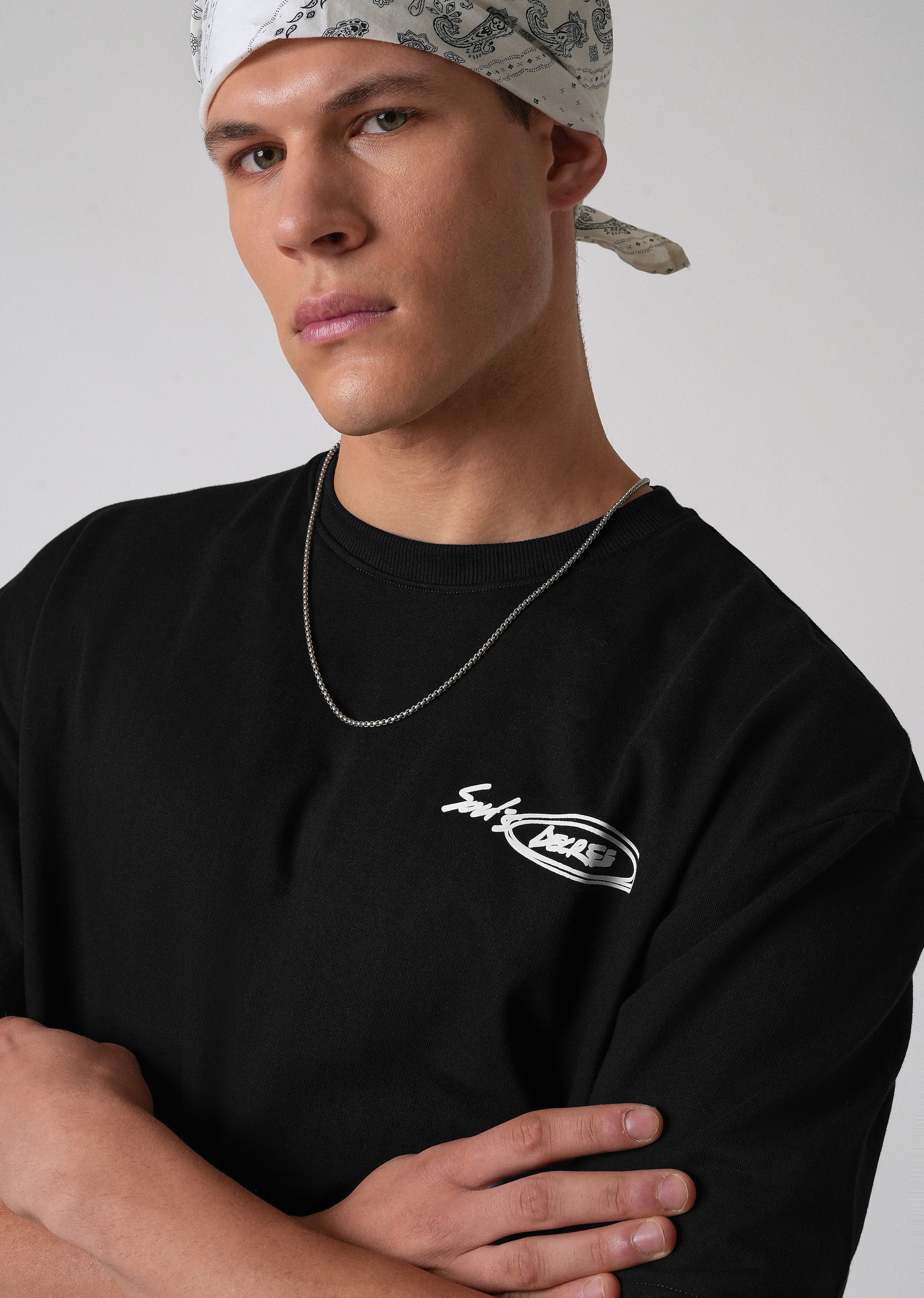 Charcoal Black Oversized T-shirt