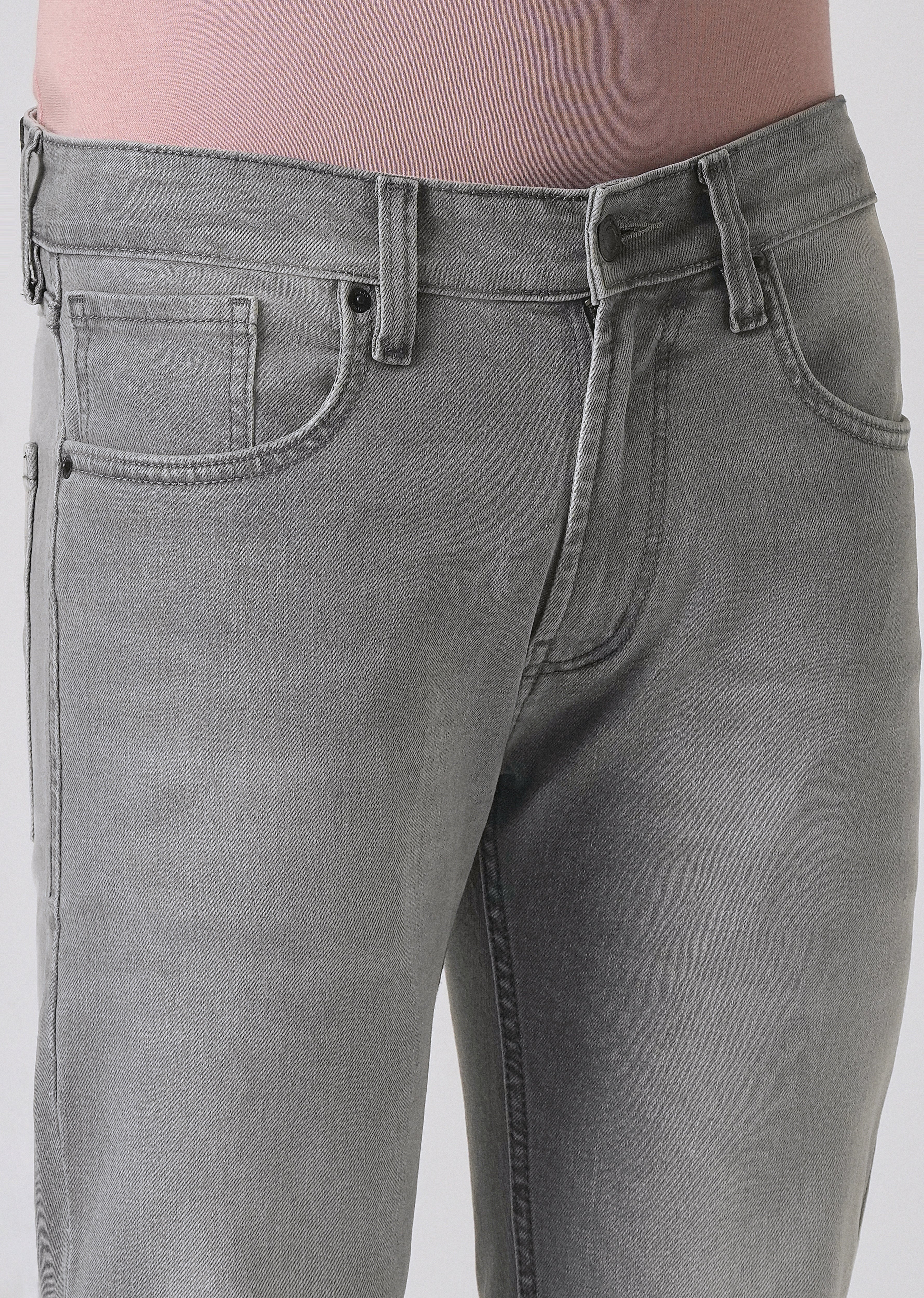 Aura Gray Slim fit Jeans