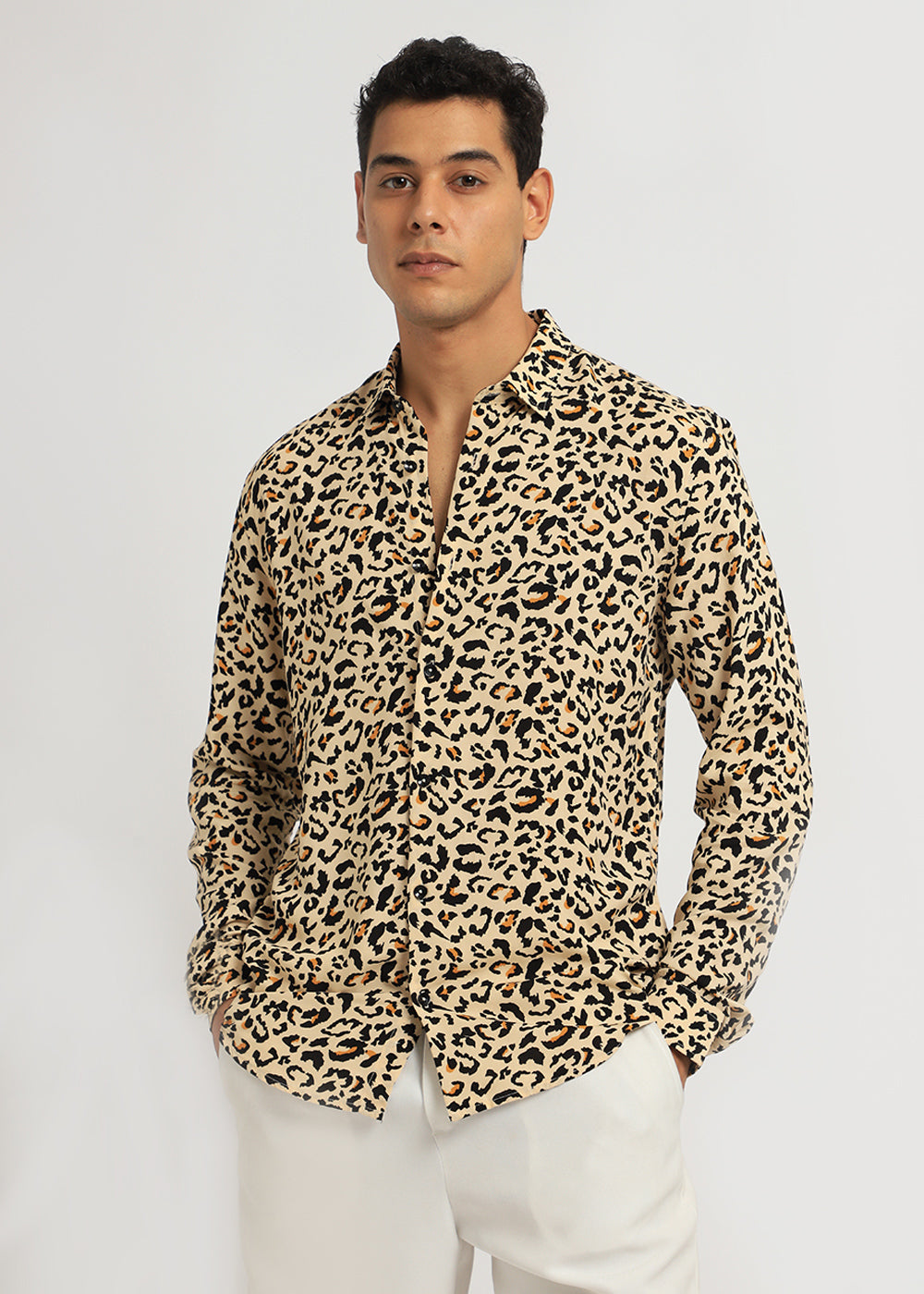 Wild Print Full sleeve shirt