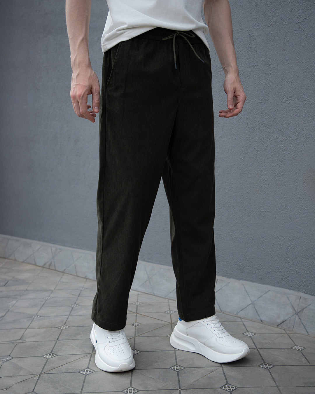 Moss Green Corduroy Pant