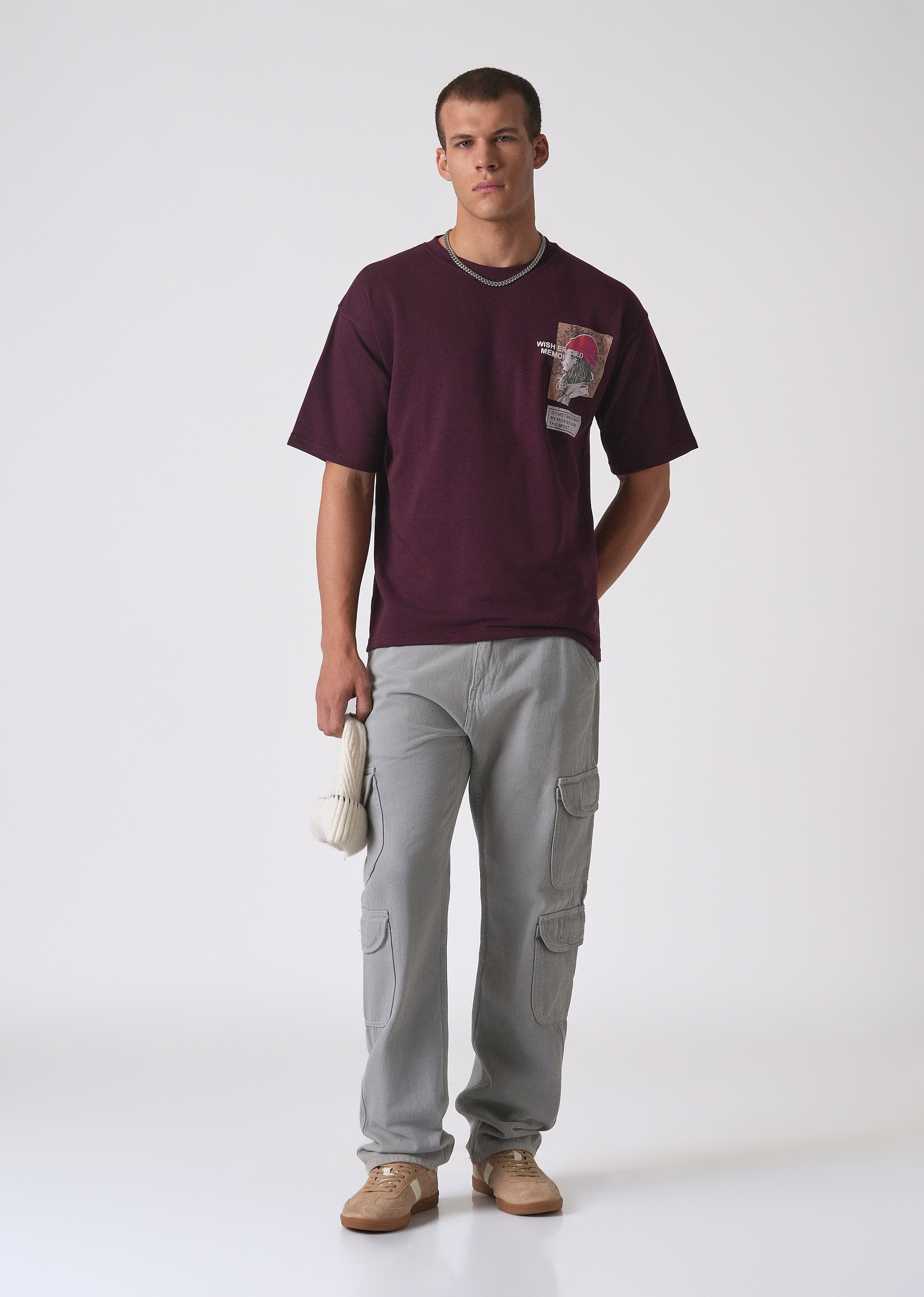 Mahogany Oversized T-shirt