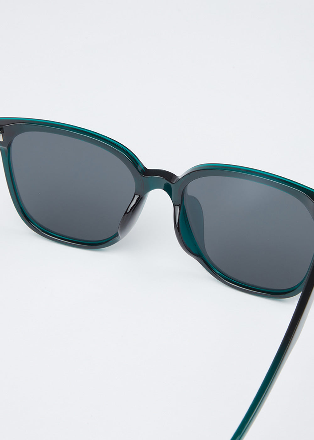 Turquoise Green Unisex Square Sunglasses