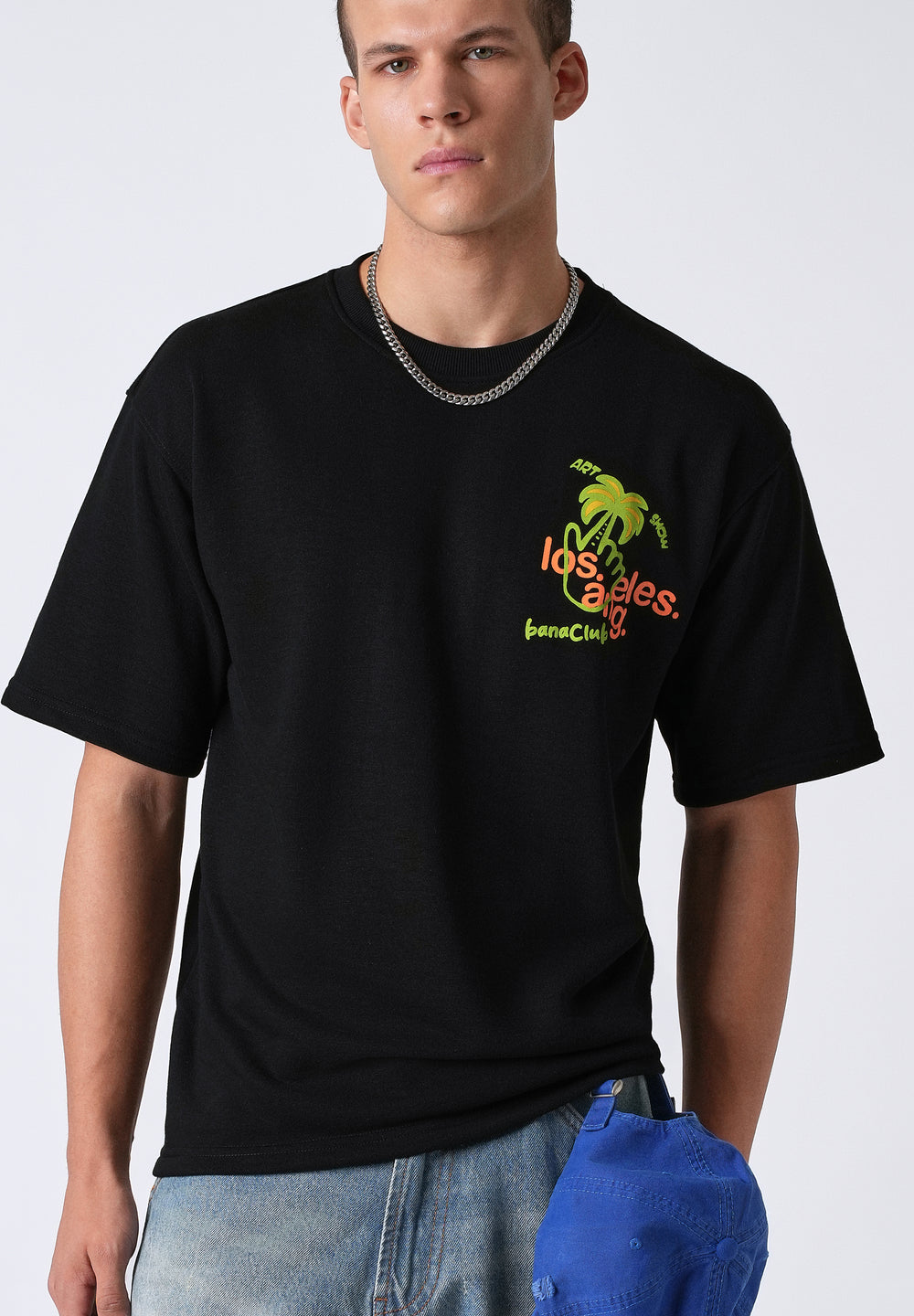 Sable Black Oversized T-shirt