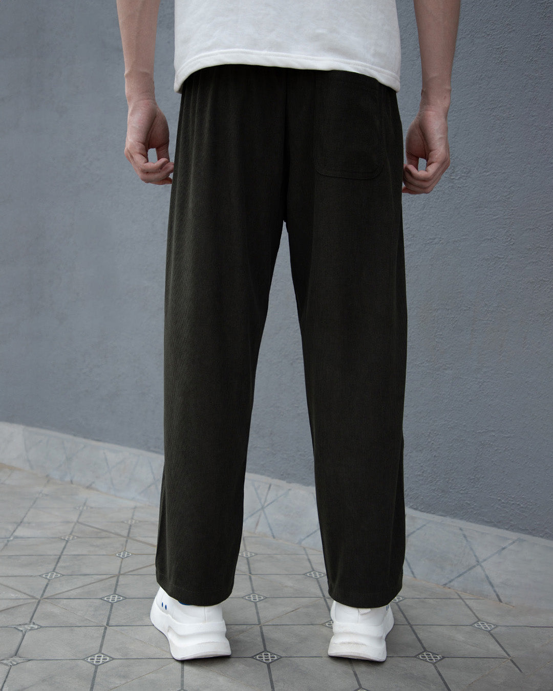Moss Green Corduroy Pant