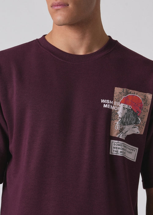 Mahogany Oversized T-shirt