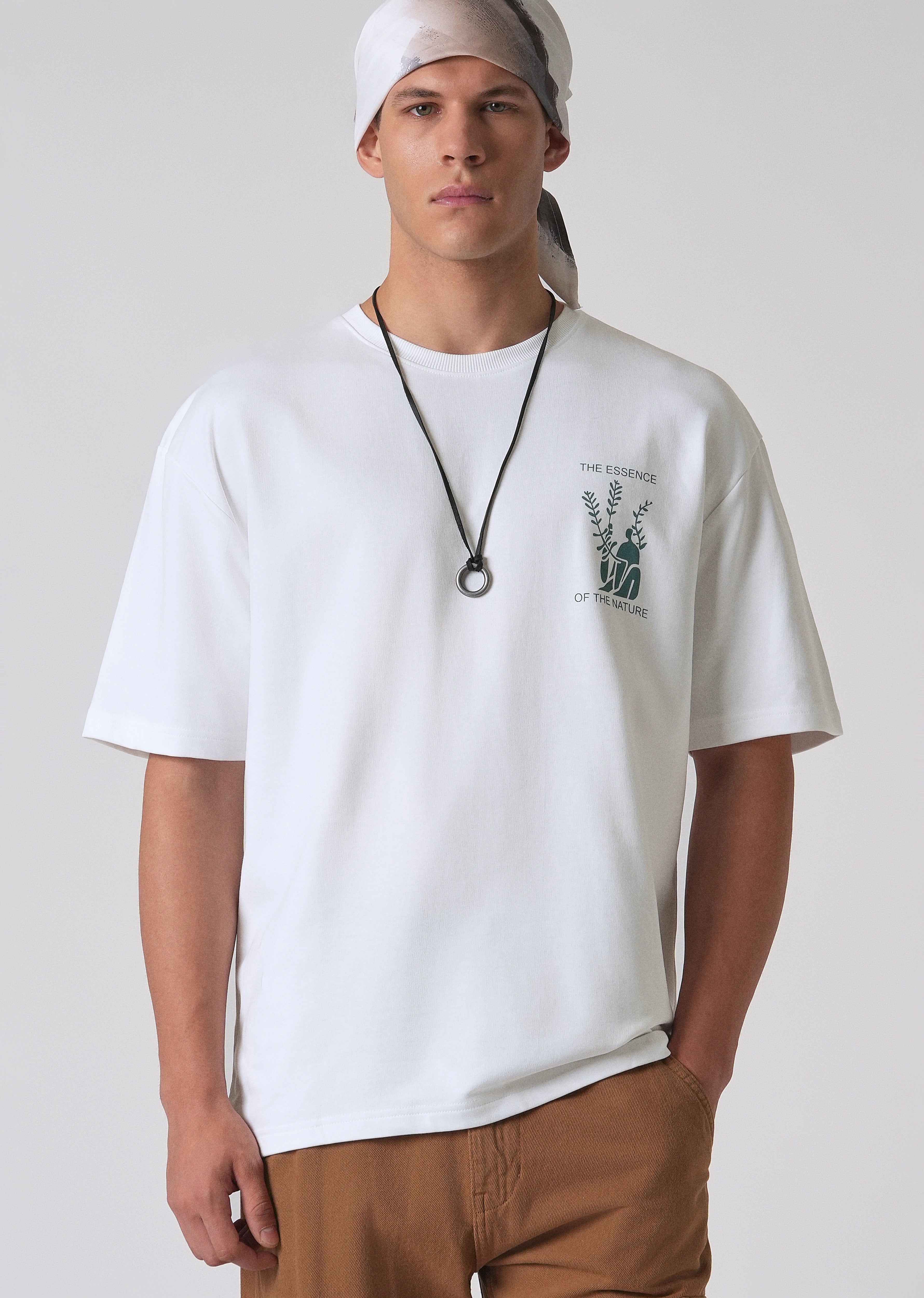 White Oversized T-shirt