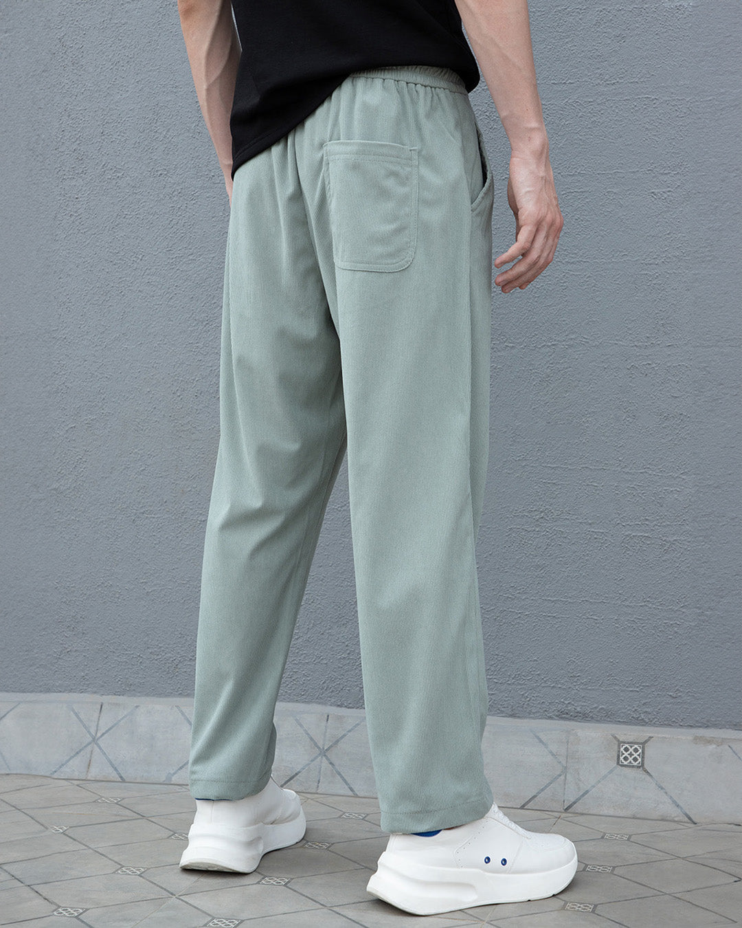 Seafoam Green Corduroy Pant