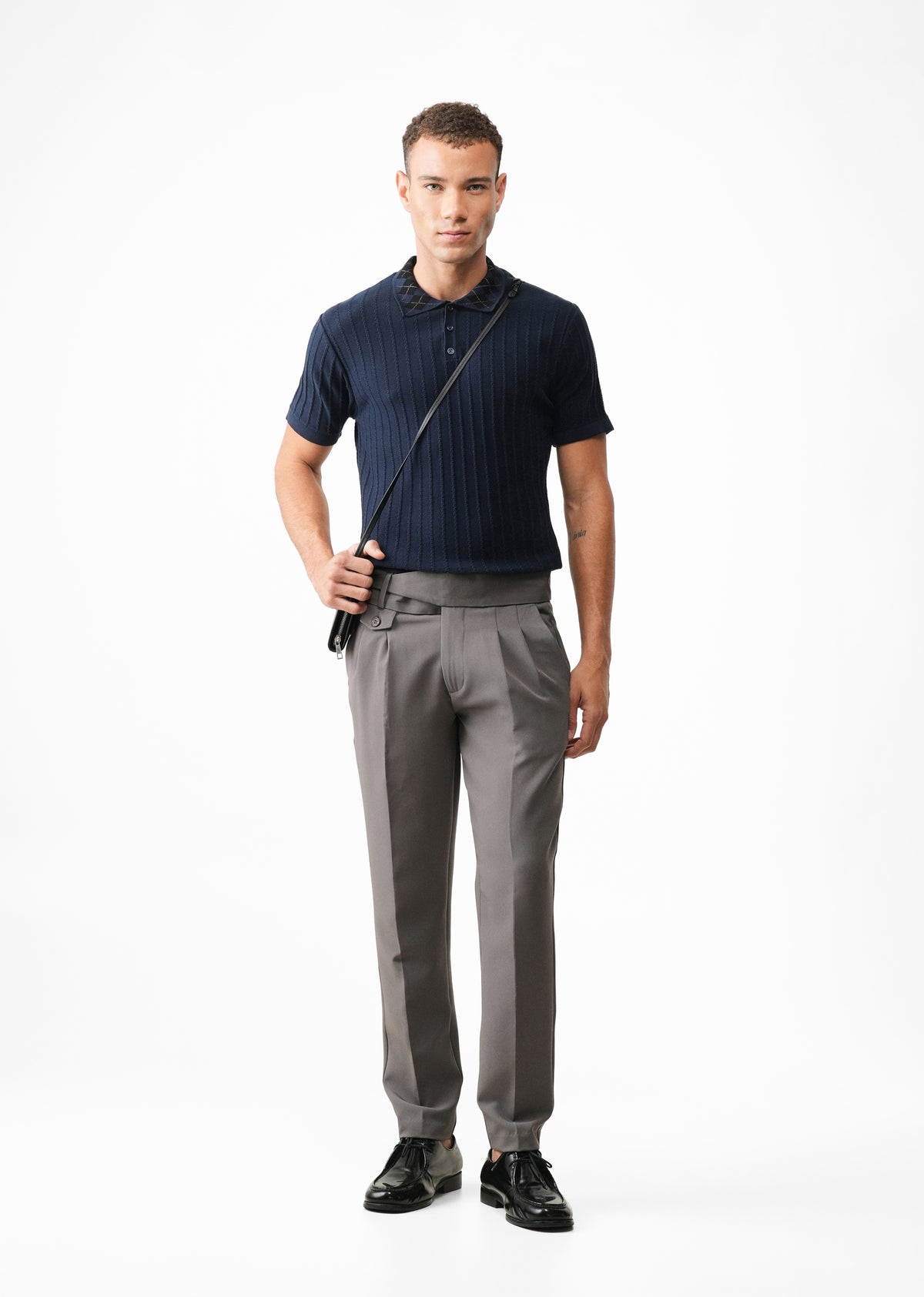 Slate Grey Gurkha Trousers