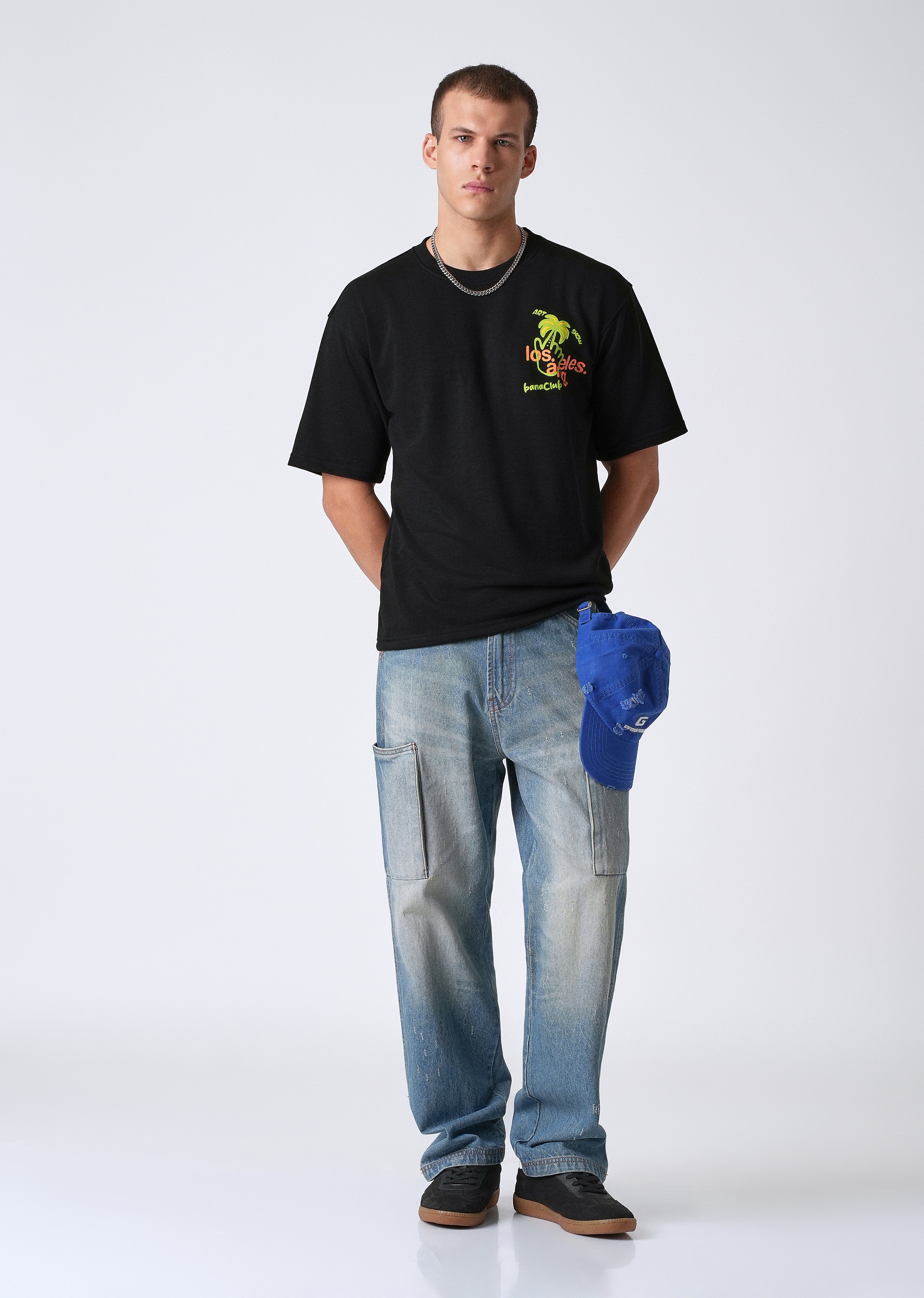 Sable Black Oversized T-shirt