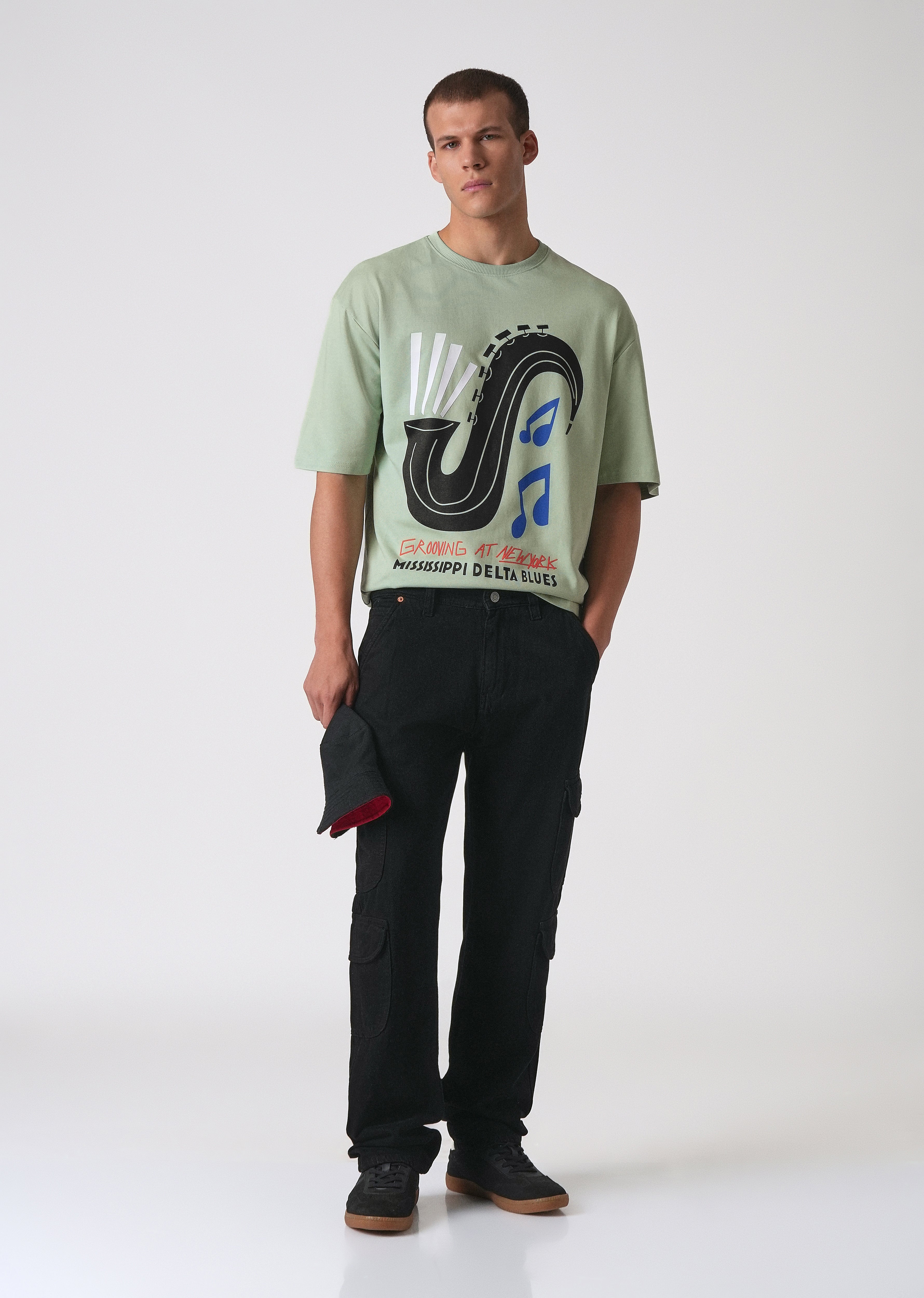 Mint Green Oversized T-shirt