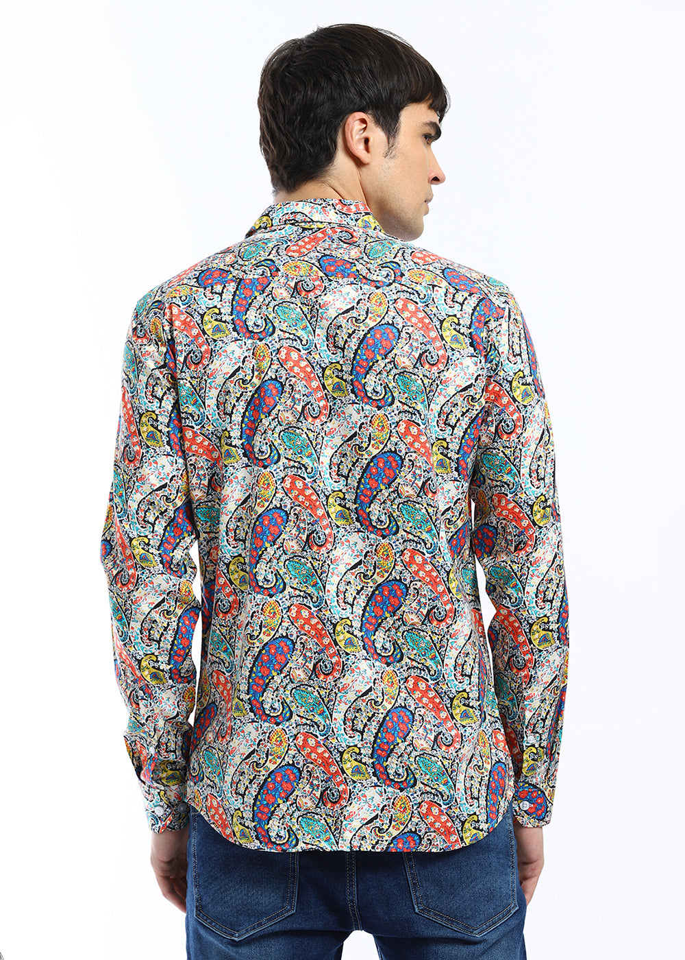 Multi Colour Paisley Printed Shirt