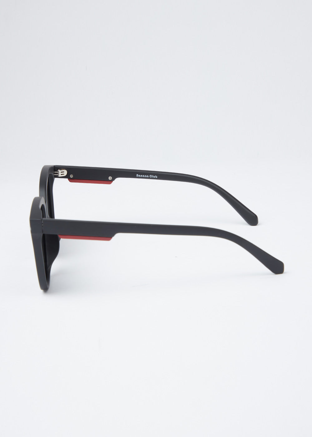 Devine Black Unisex Square Sunglasses