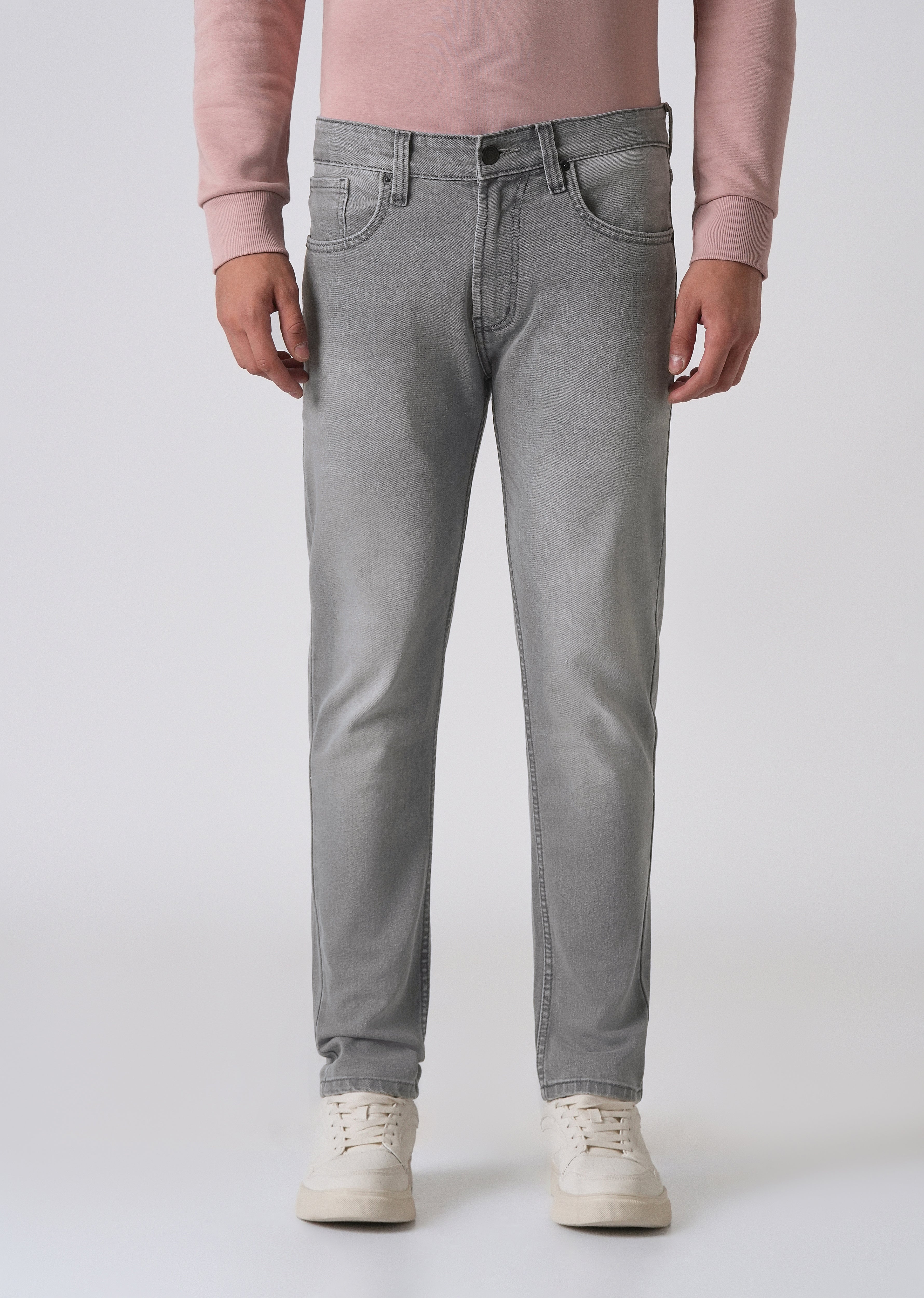 Aura Gray Slim fit Jeans