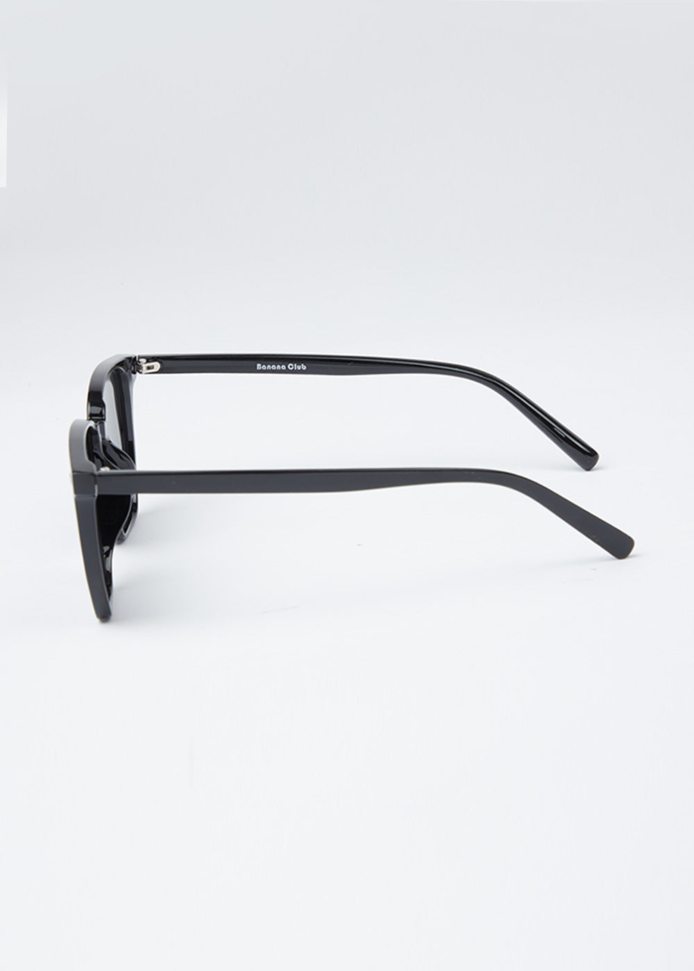 Jet Noir Unisex Square Sunglasses