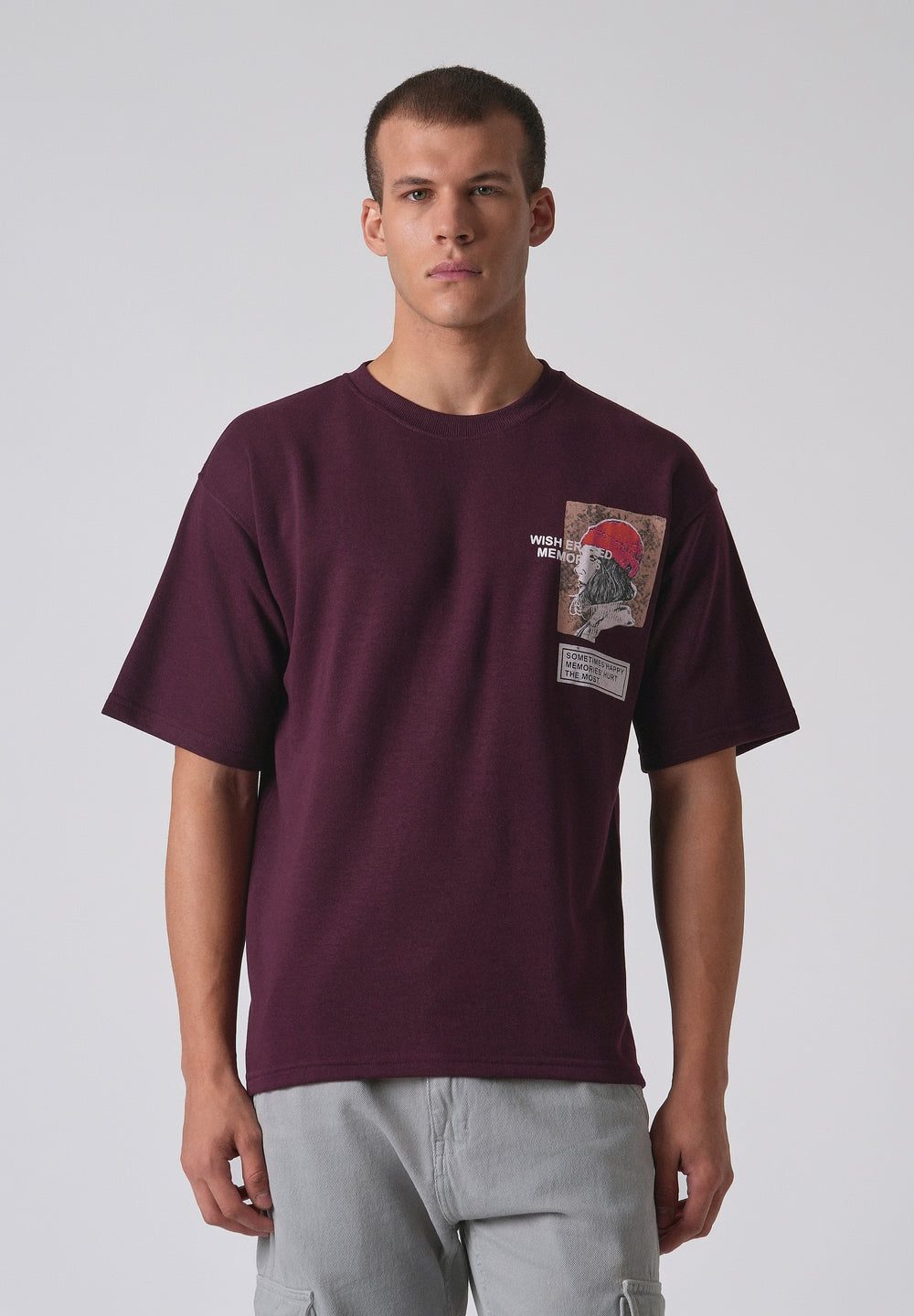 Mahogany Oversized T-shirt