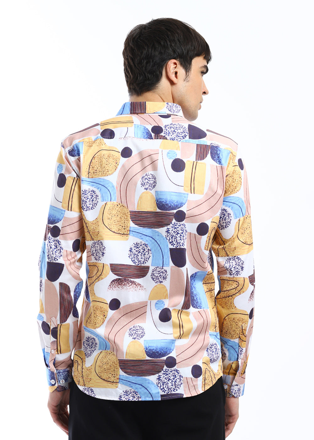 Illusive Abstract Print Shirt