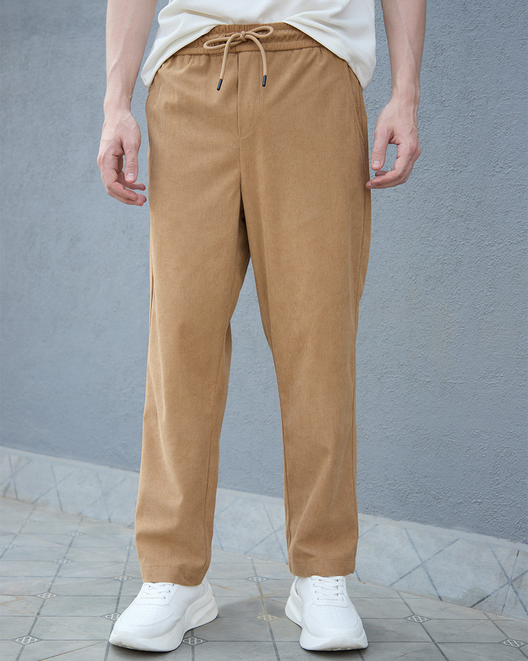 Wood Brown Corduroy Pant