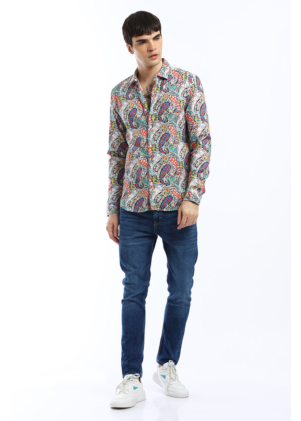 Multi Colour Paisley Printed Shirt