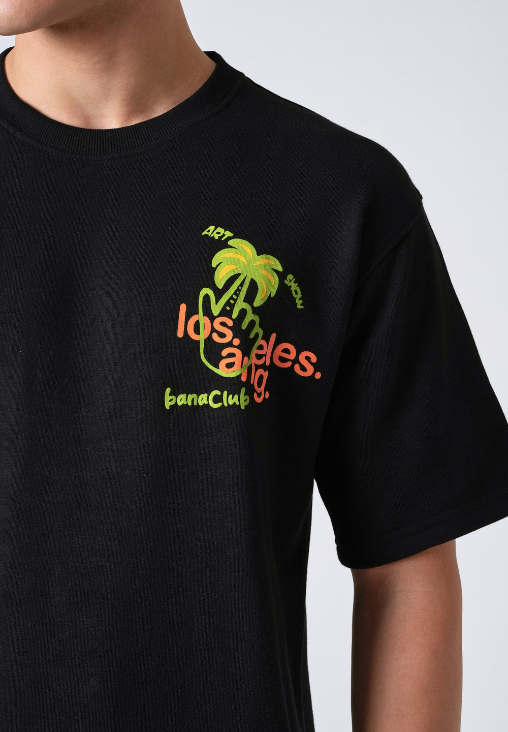 Sable Black Oversized T-shirt