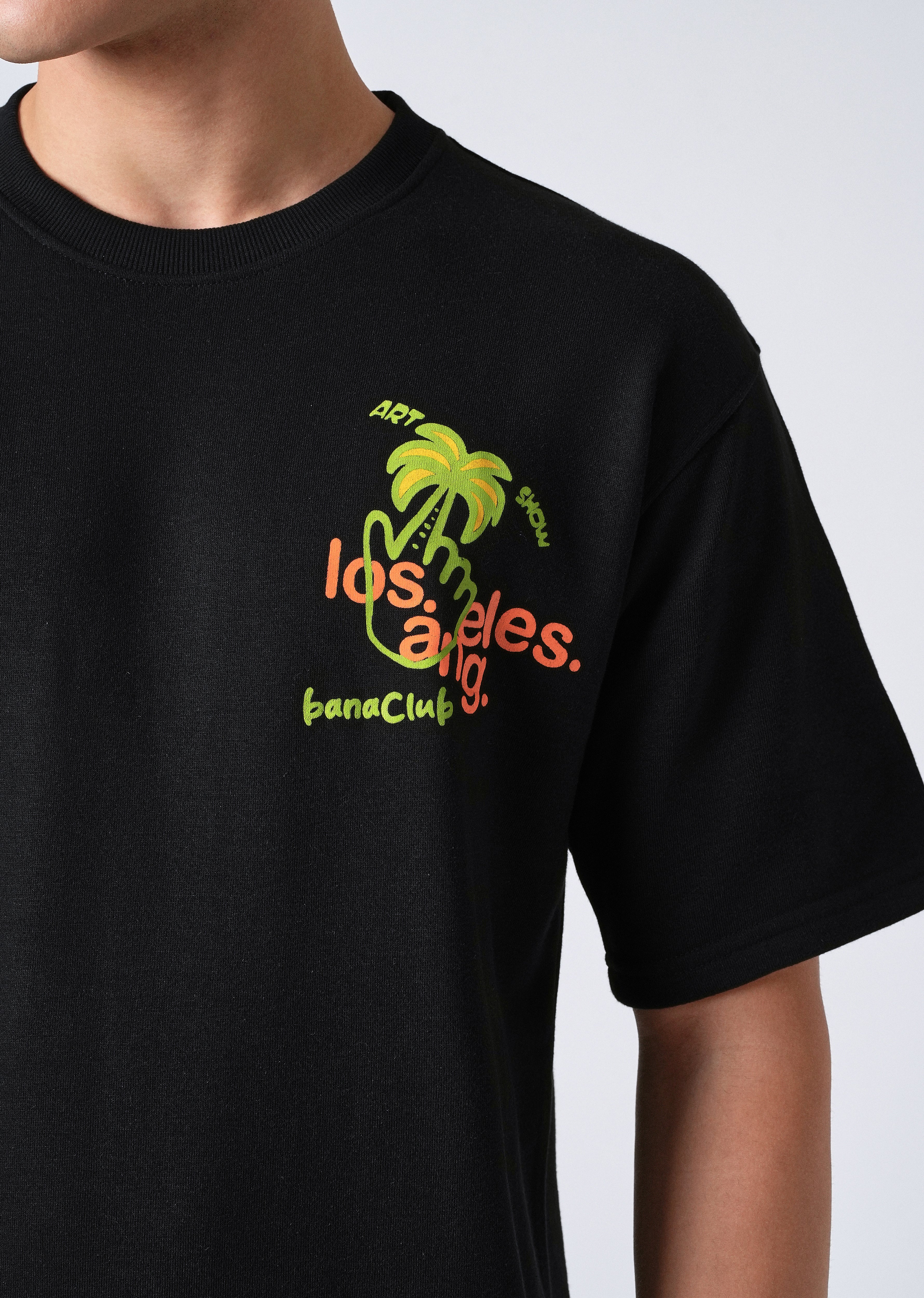 Sable Black Oversized T-shirt