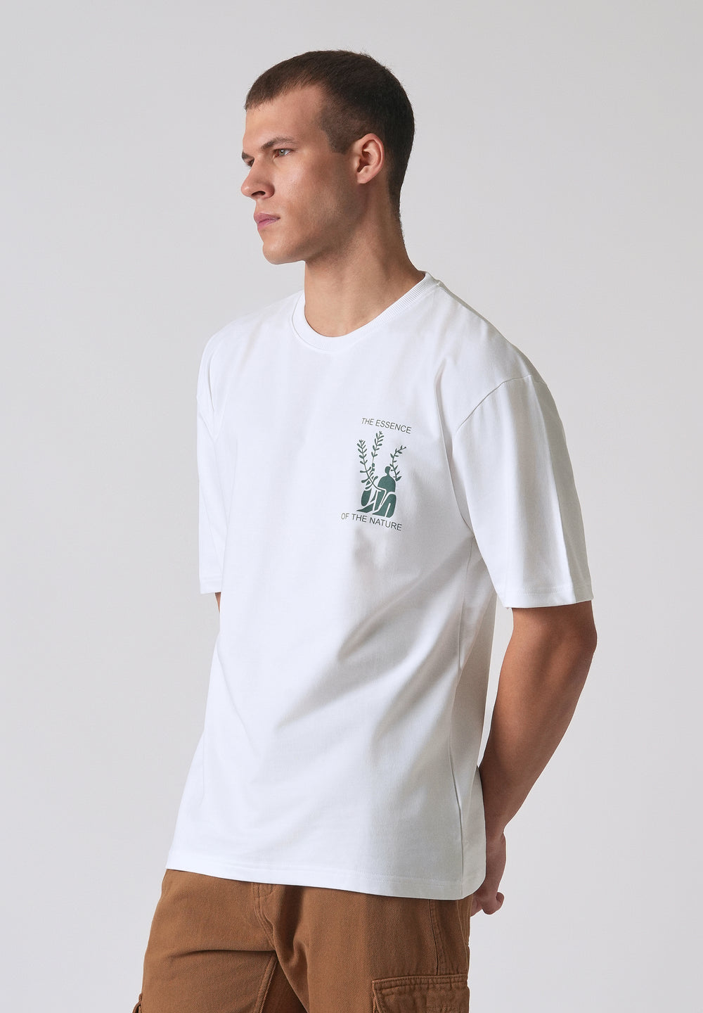 White Oversized T-shirt