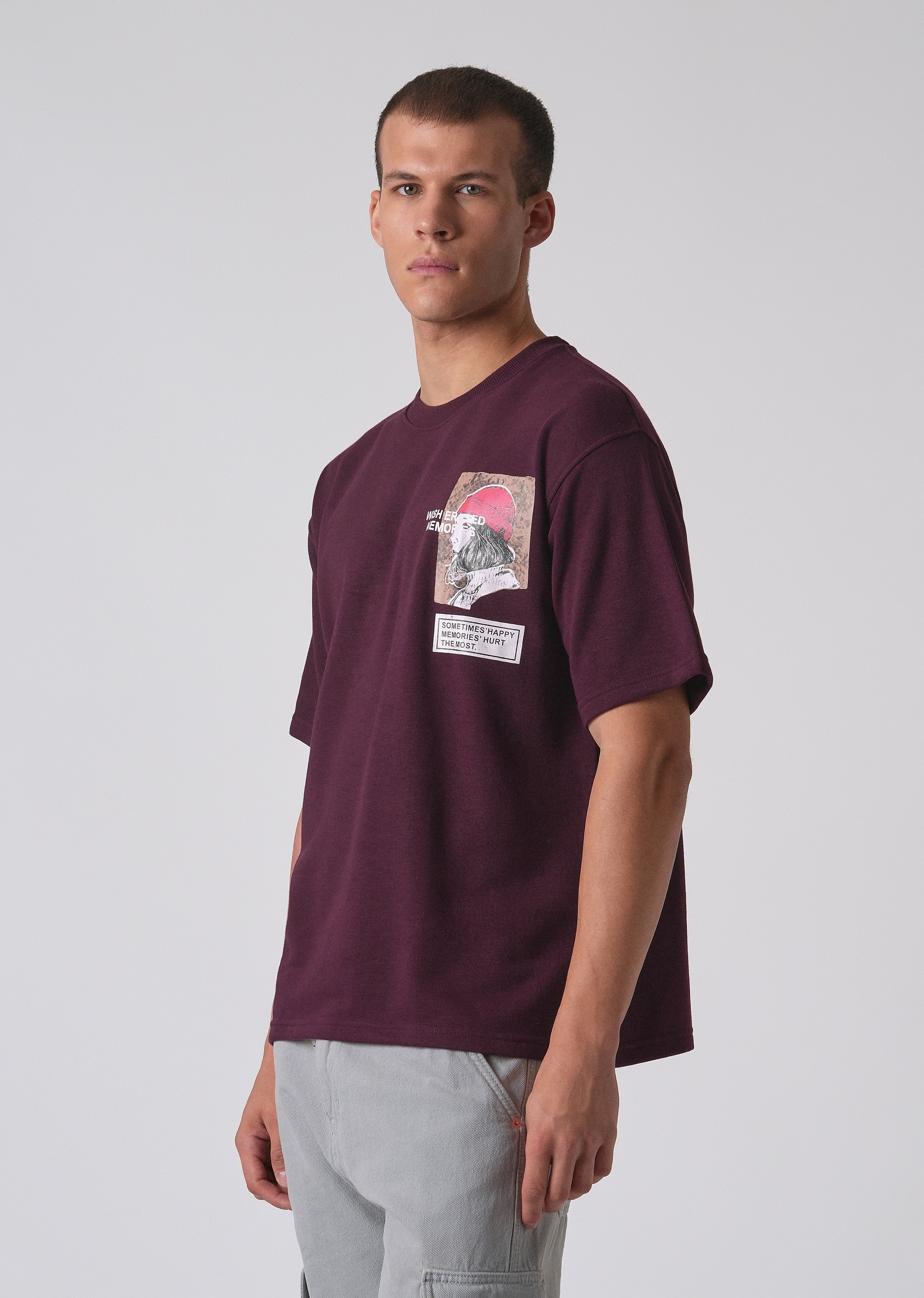 Mahogany Oversized T-shirt