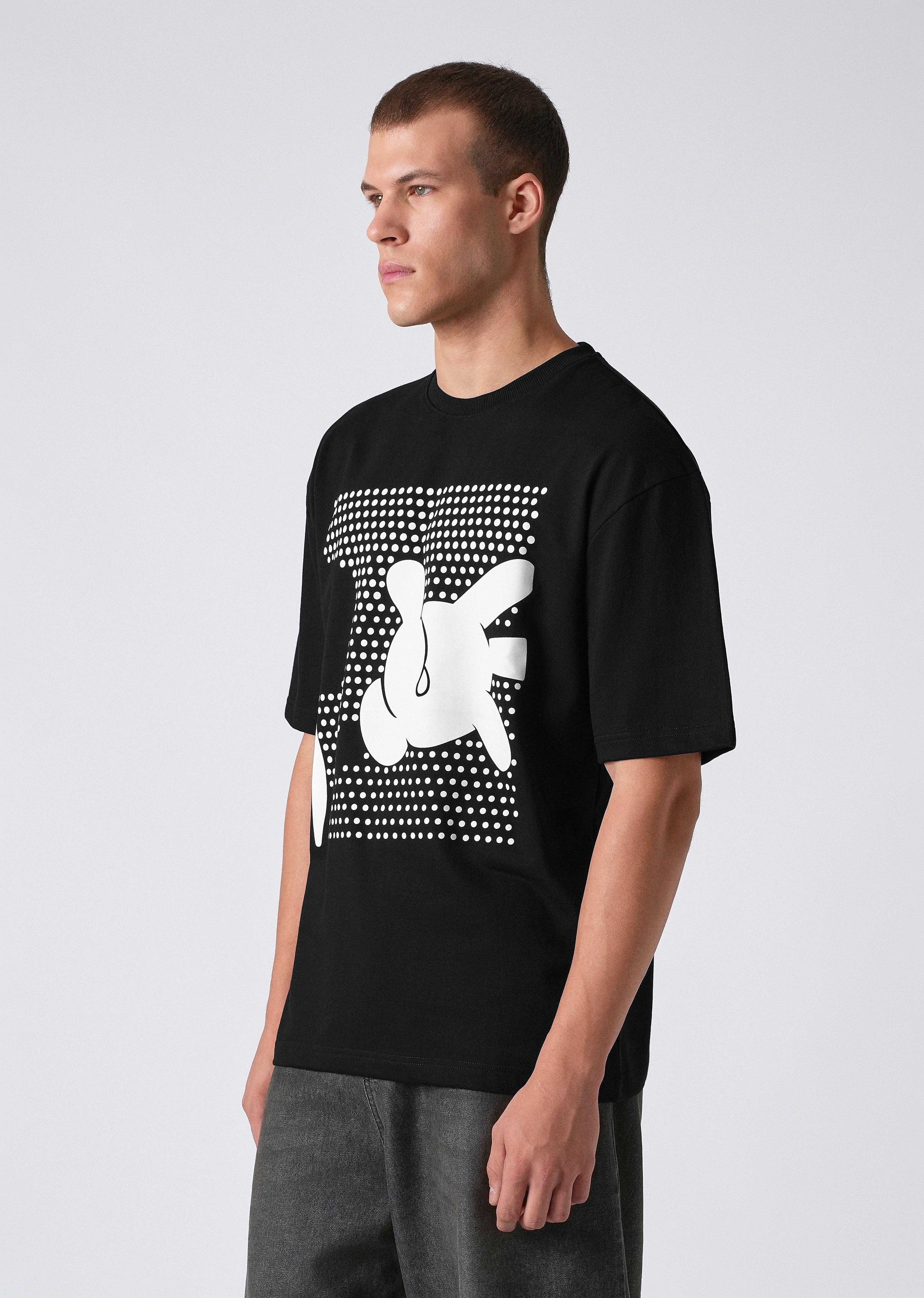 Black Oversized T-shirt