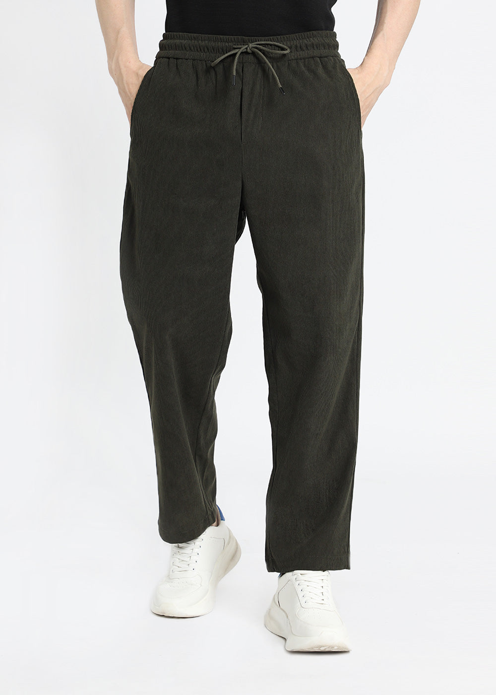 Moss Green Corduroy Pant
