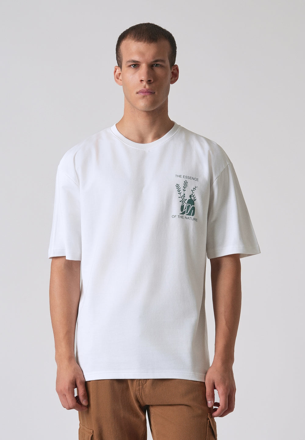 White Oversized T-shirt