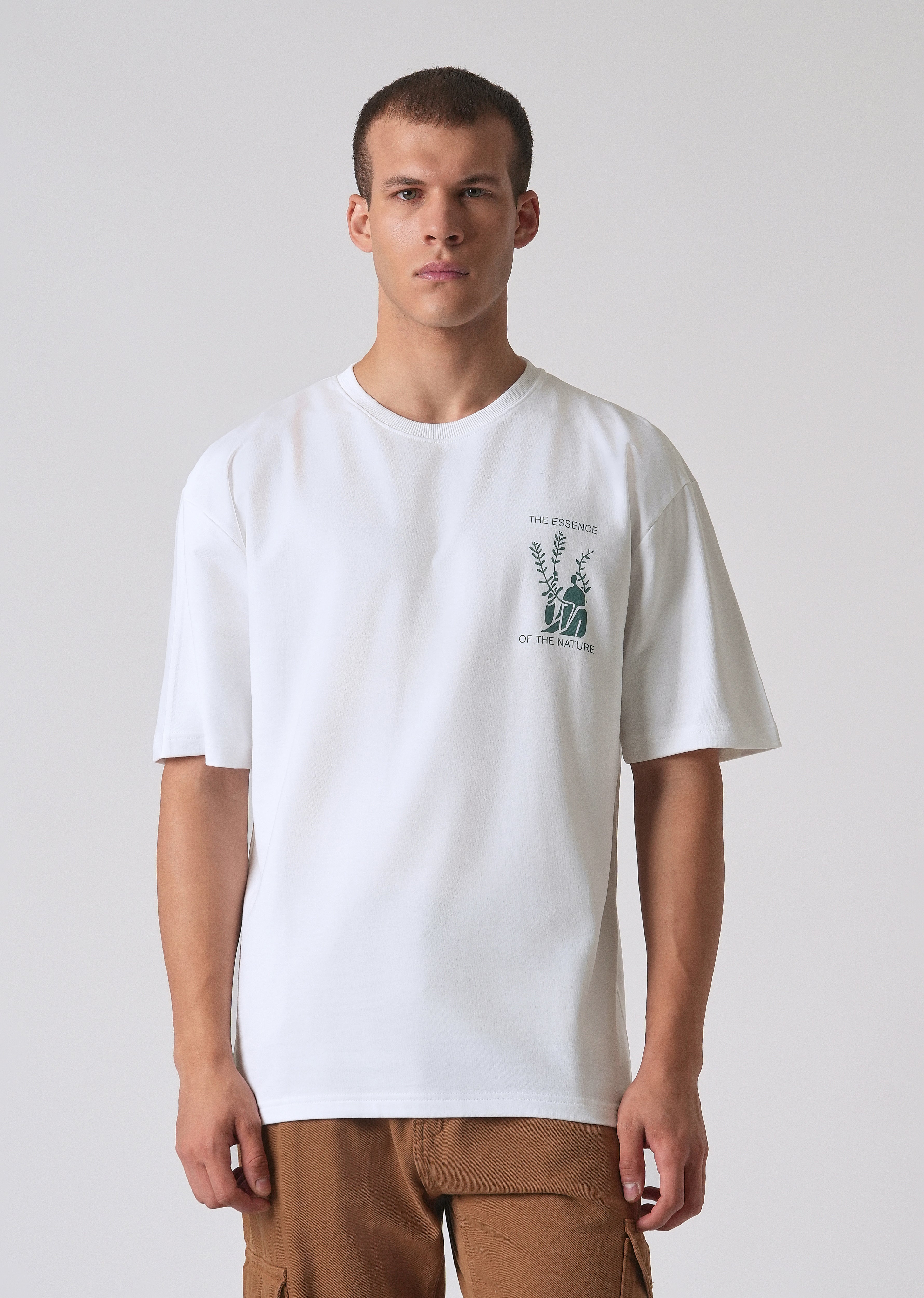 White Oversized T-shirt