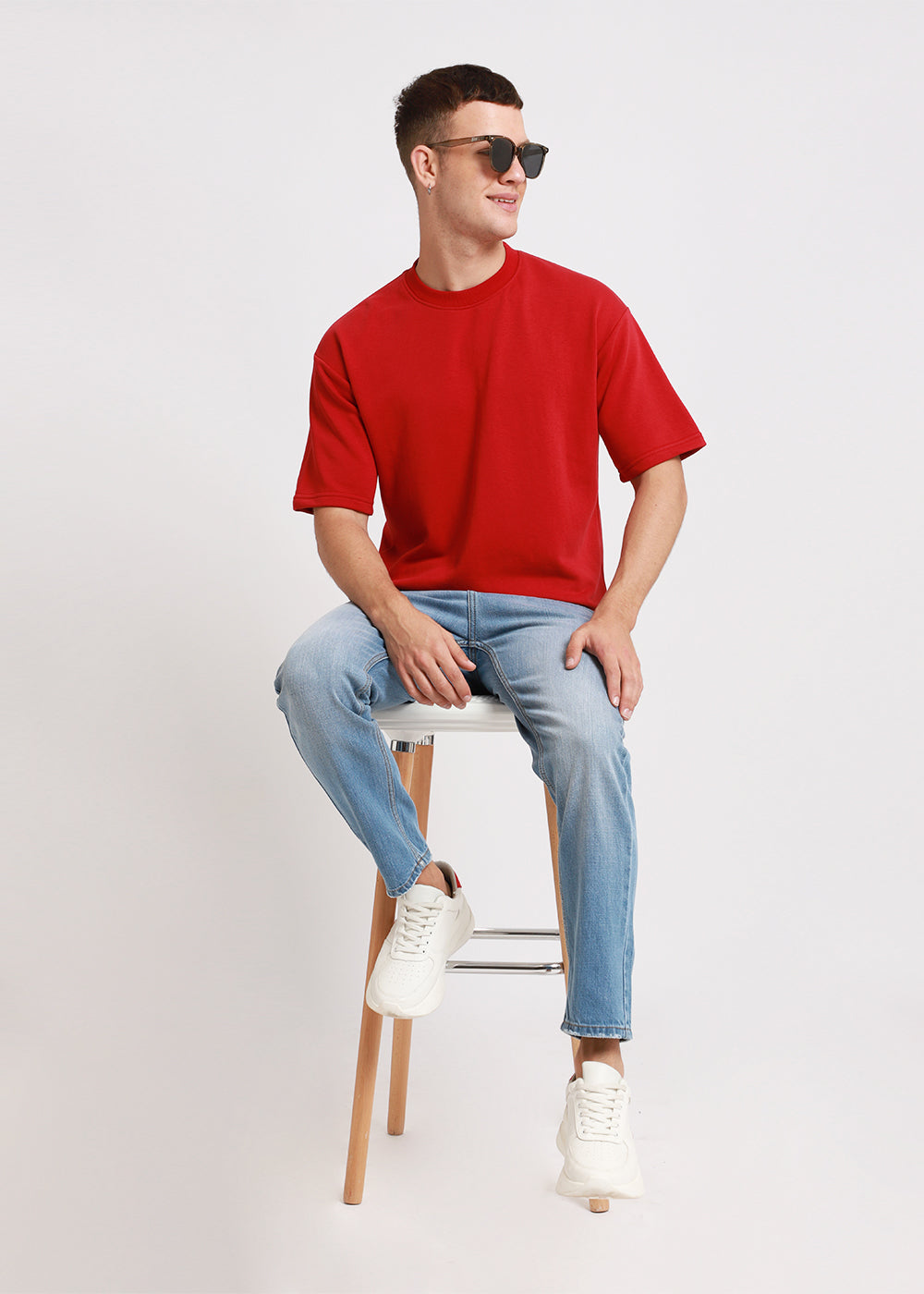 Sea Blue Slim fit Jeans