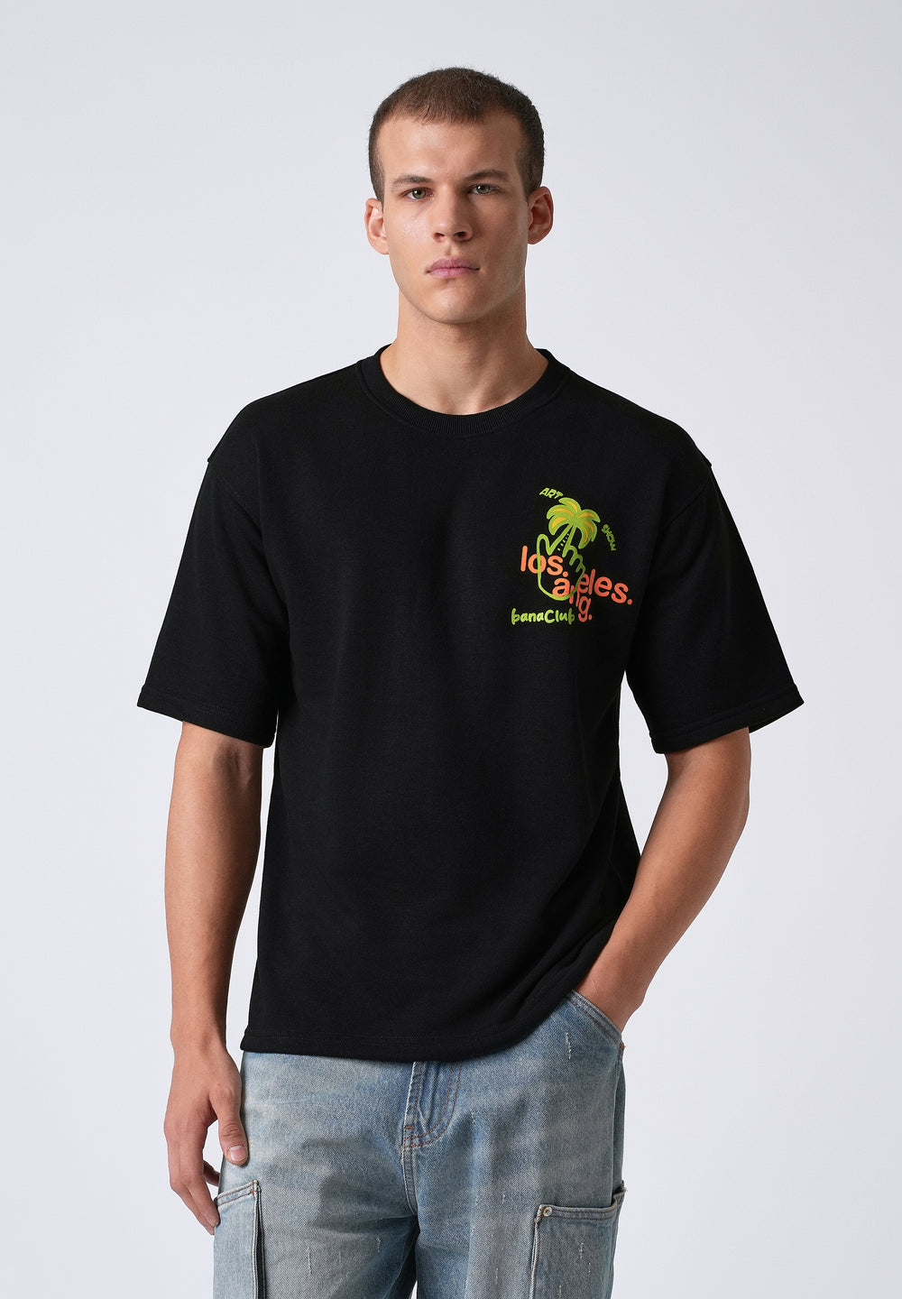 Sable Black Oversized T-shirt