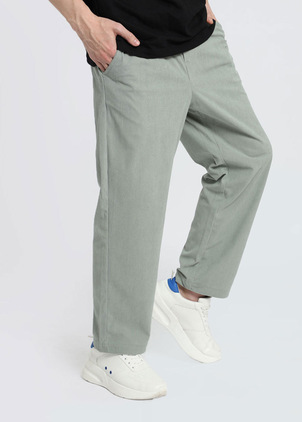 Seafoam Green Corduroy Pant