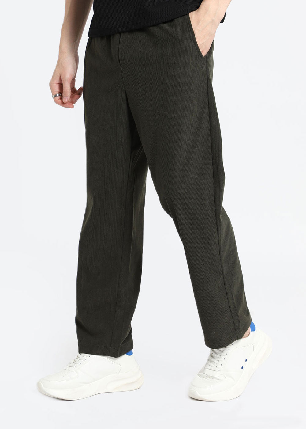 Moss Green Corduroy Pant