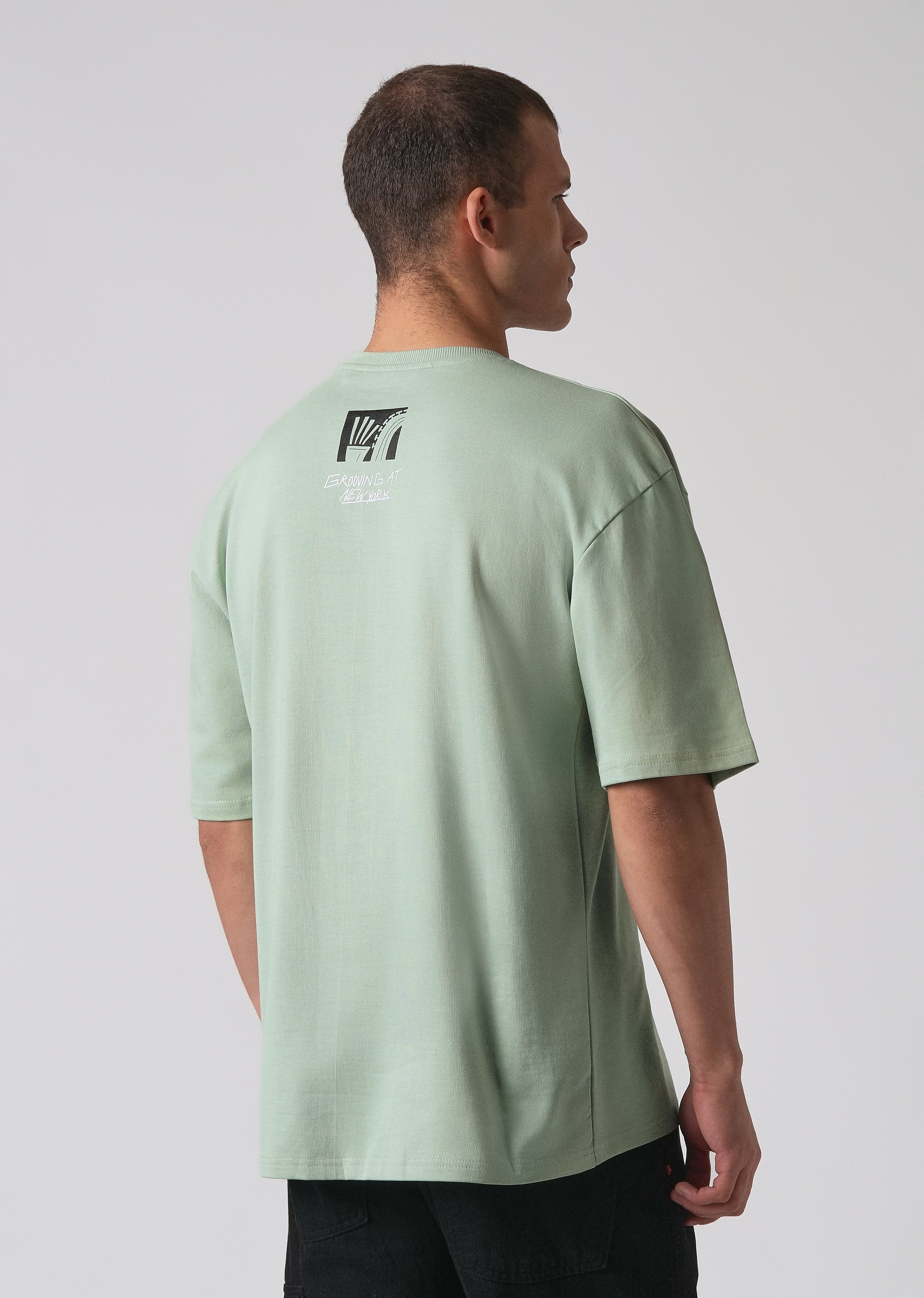 Mint Green Oversized T-shirt