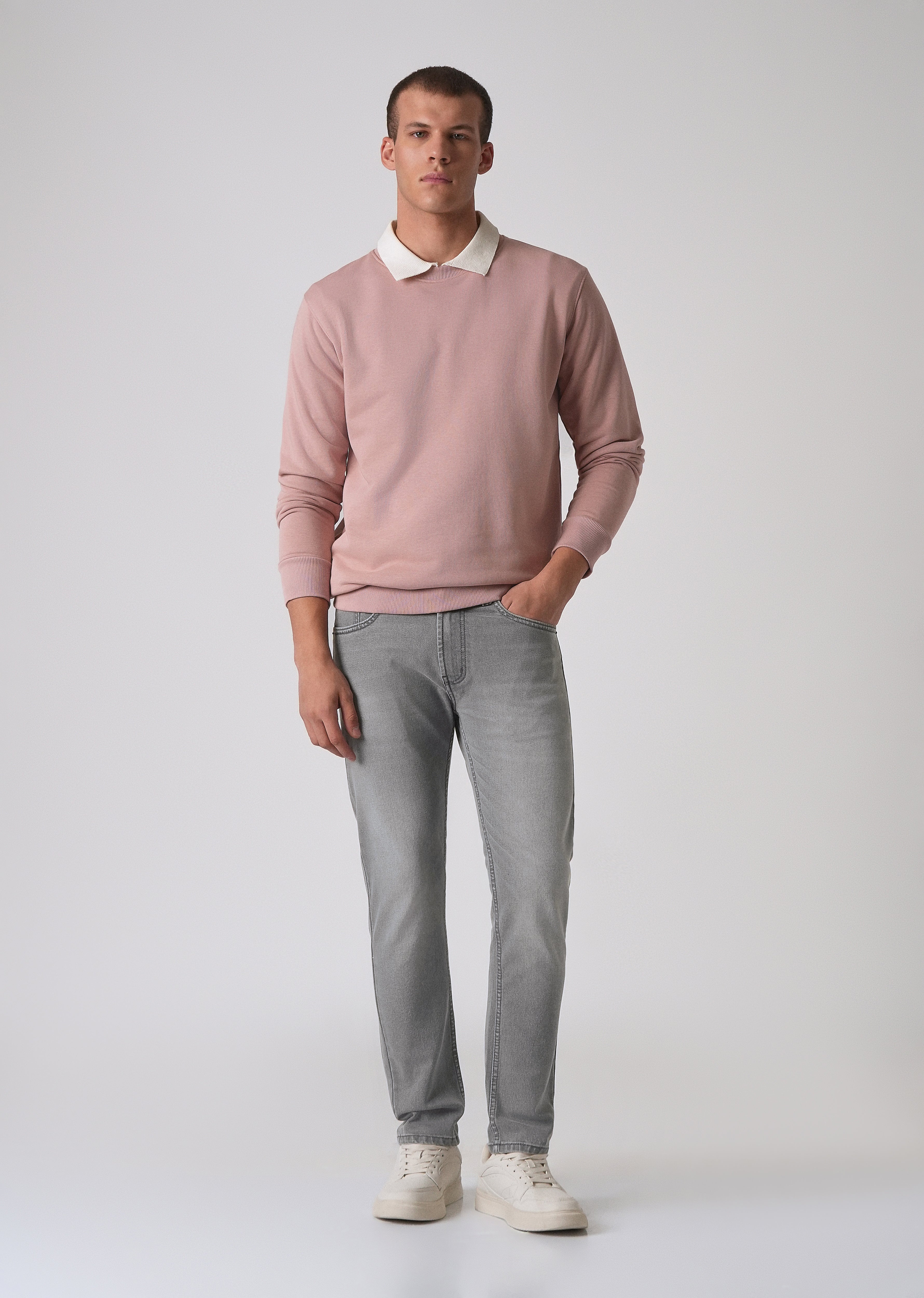 Aura Gray Slim fit Jeans