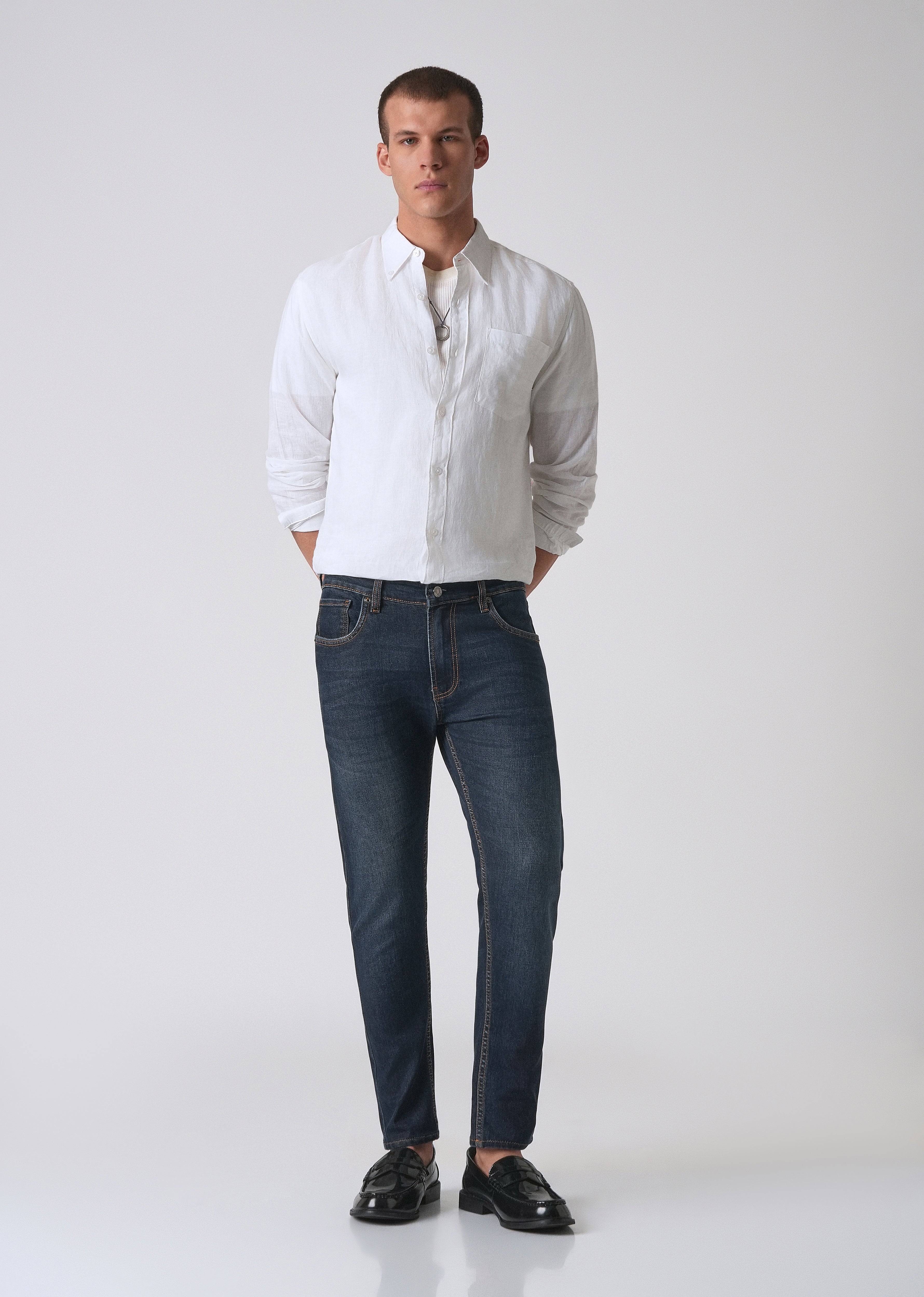Indigo Blue Slim fit Jeans