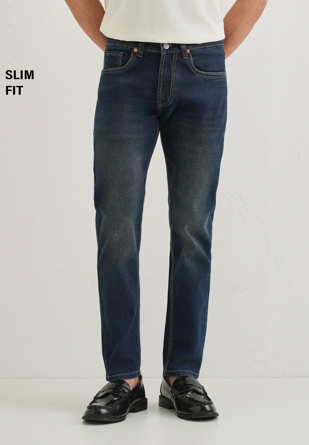 Mirage Blue Slim fit Jeans