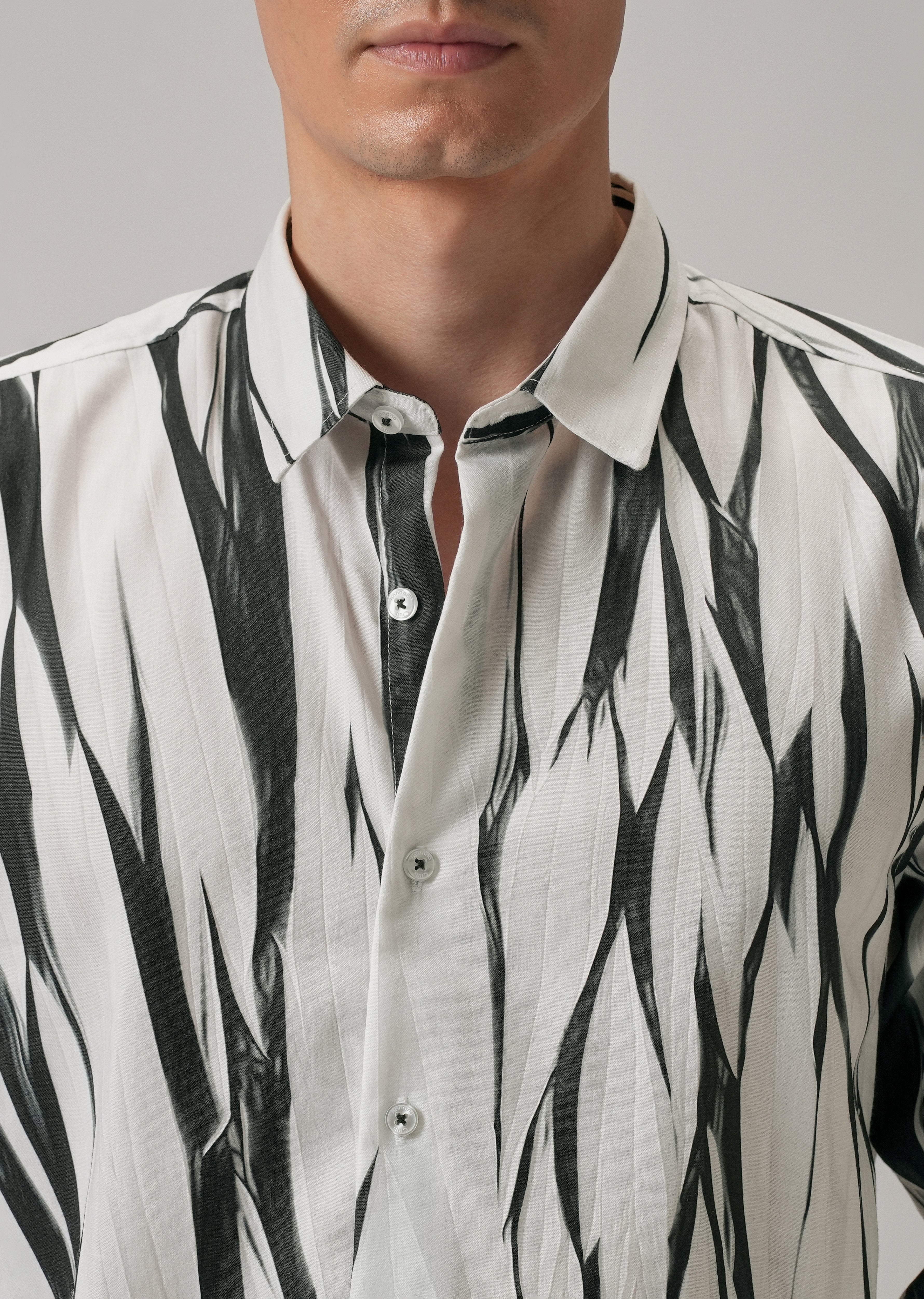 Abstract Black Shirt