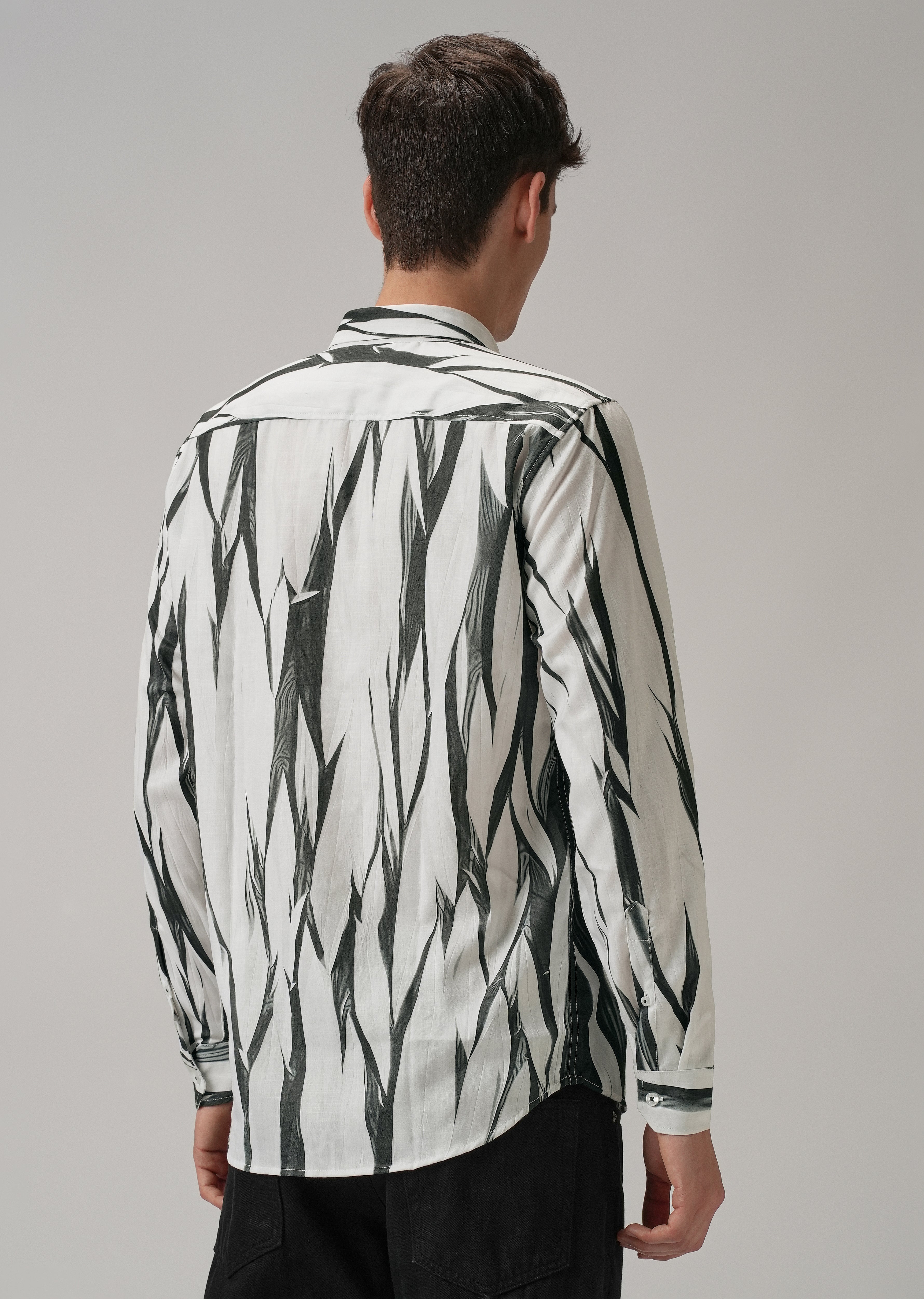 Abstract Black Shirt