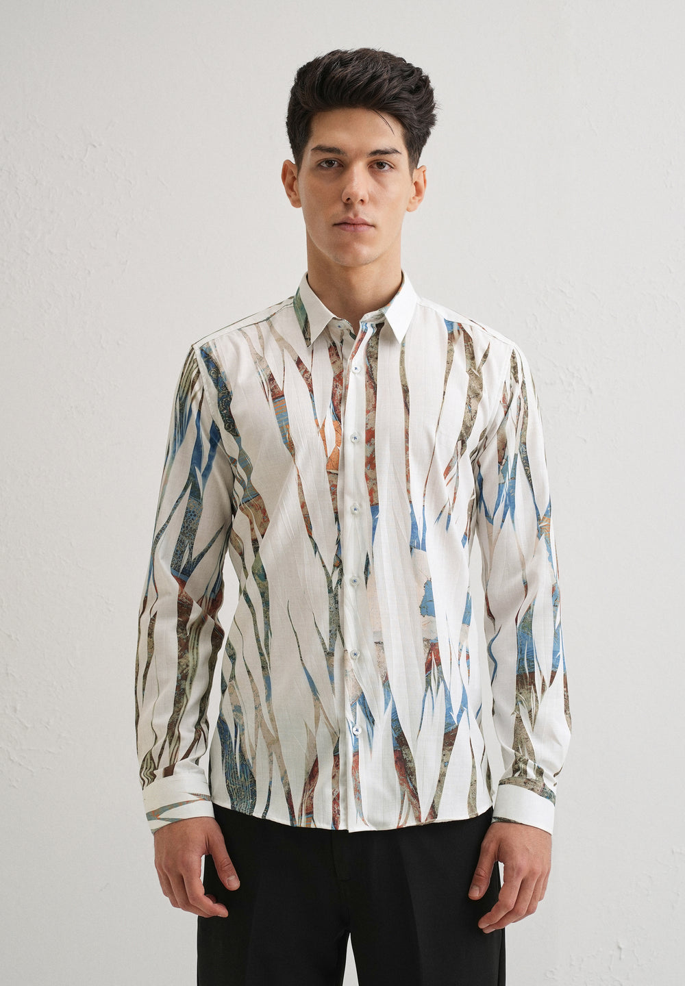 Abstract Brushstroke Shirt