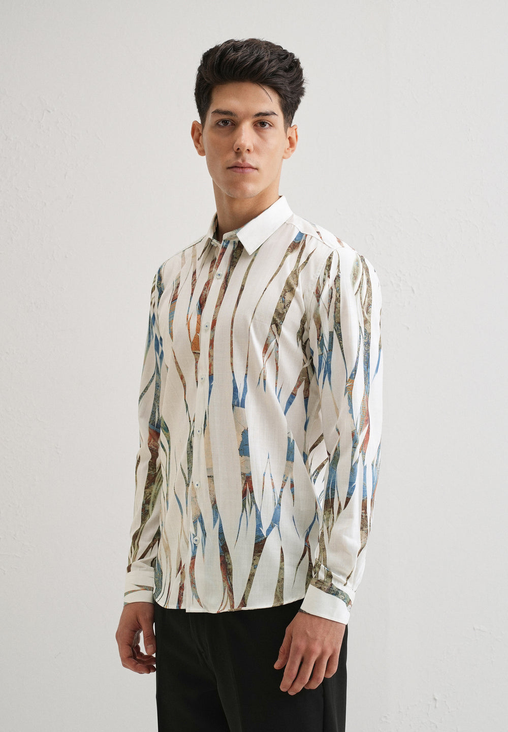 Abstract Brushstroke Shirt