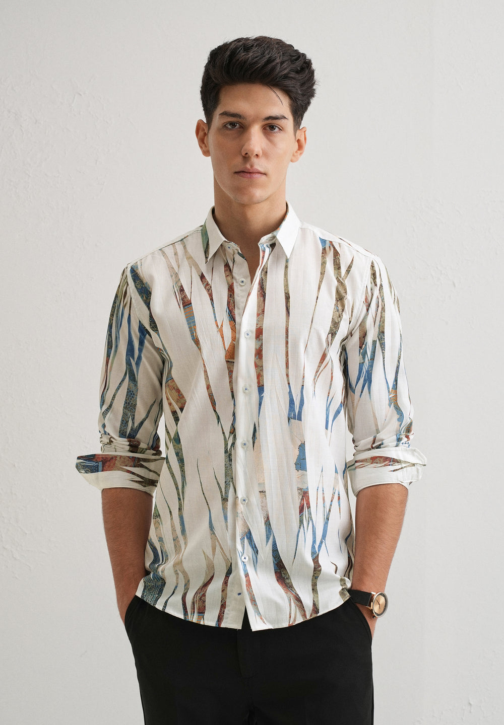 Abstract Brushstroke Shirt
