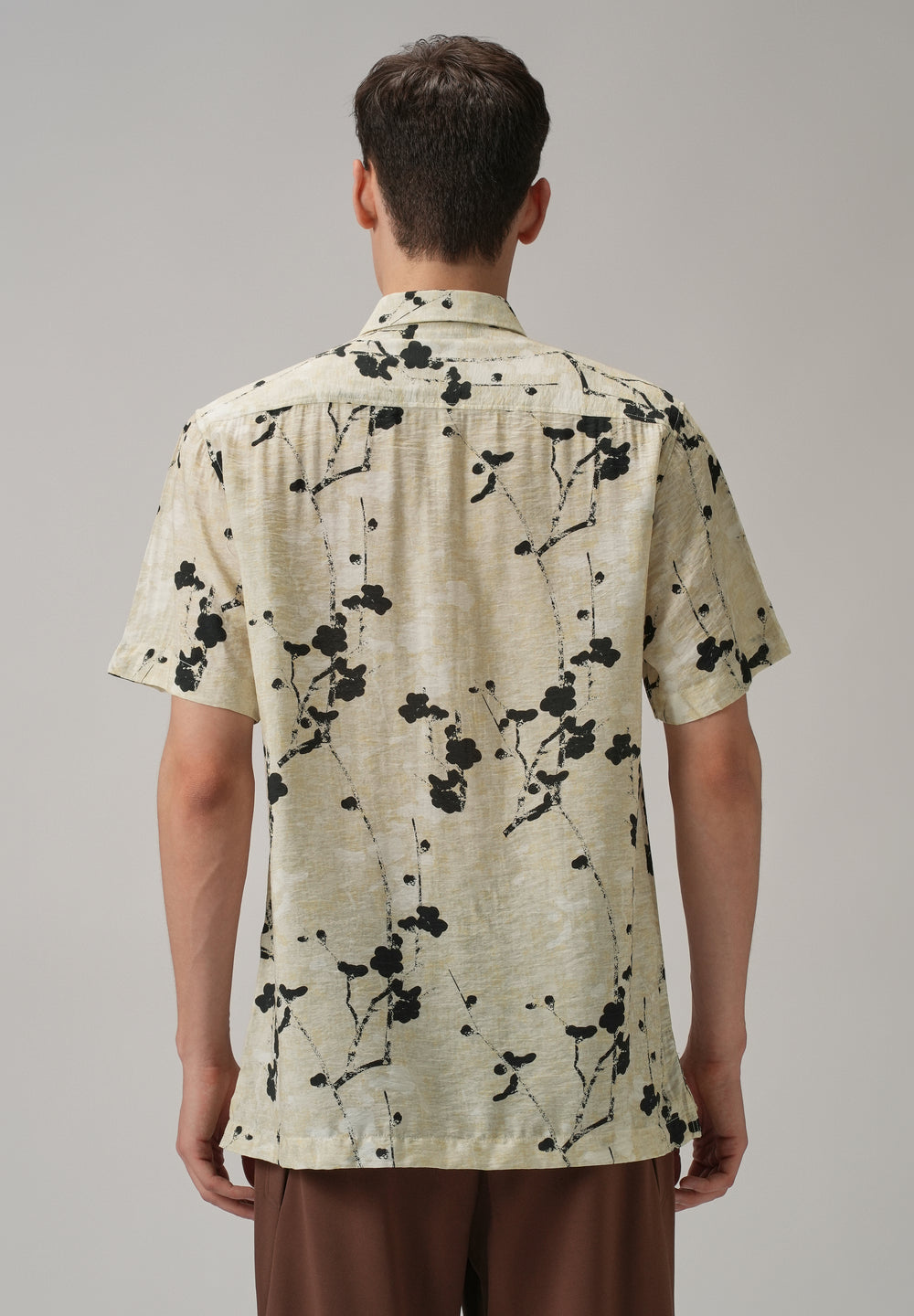 Abstract Flora Printed Shirt